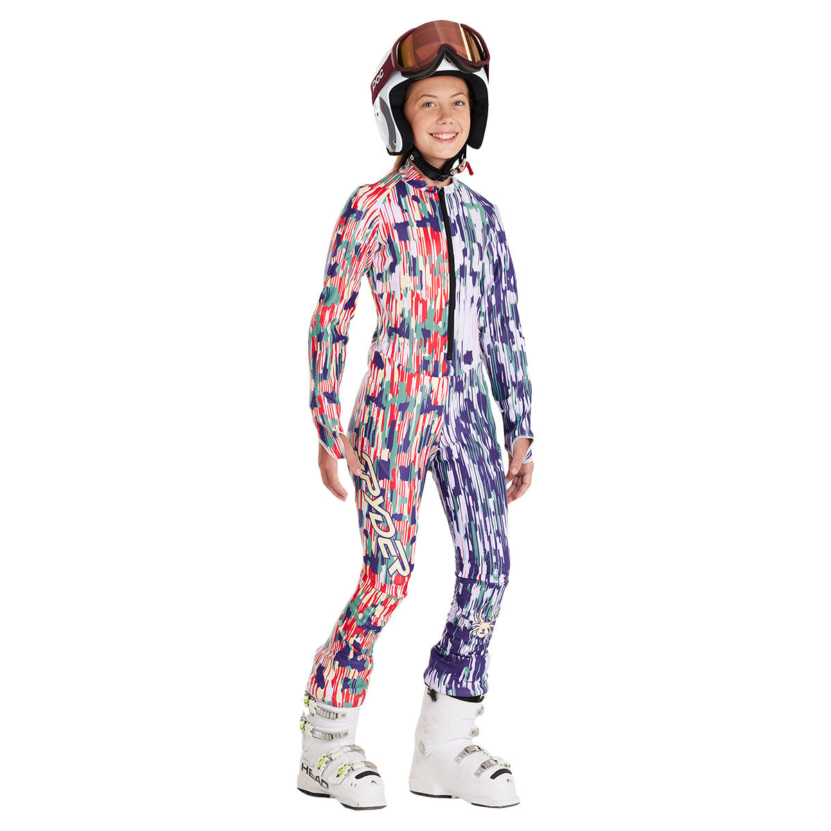 Spyder Girl's Performance GS Ski Suit - Waterproof & Insulated Snowsuit for Girls - Perfect for Skiing, Snowboarding & Winter Sports