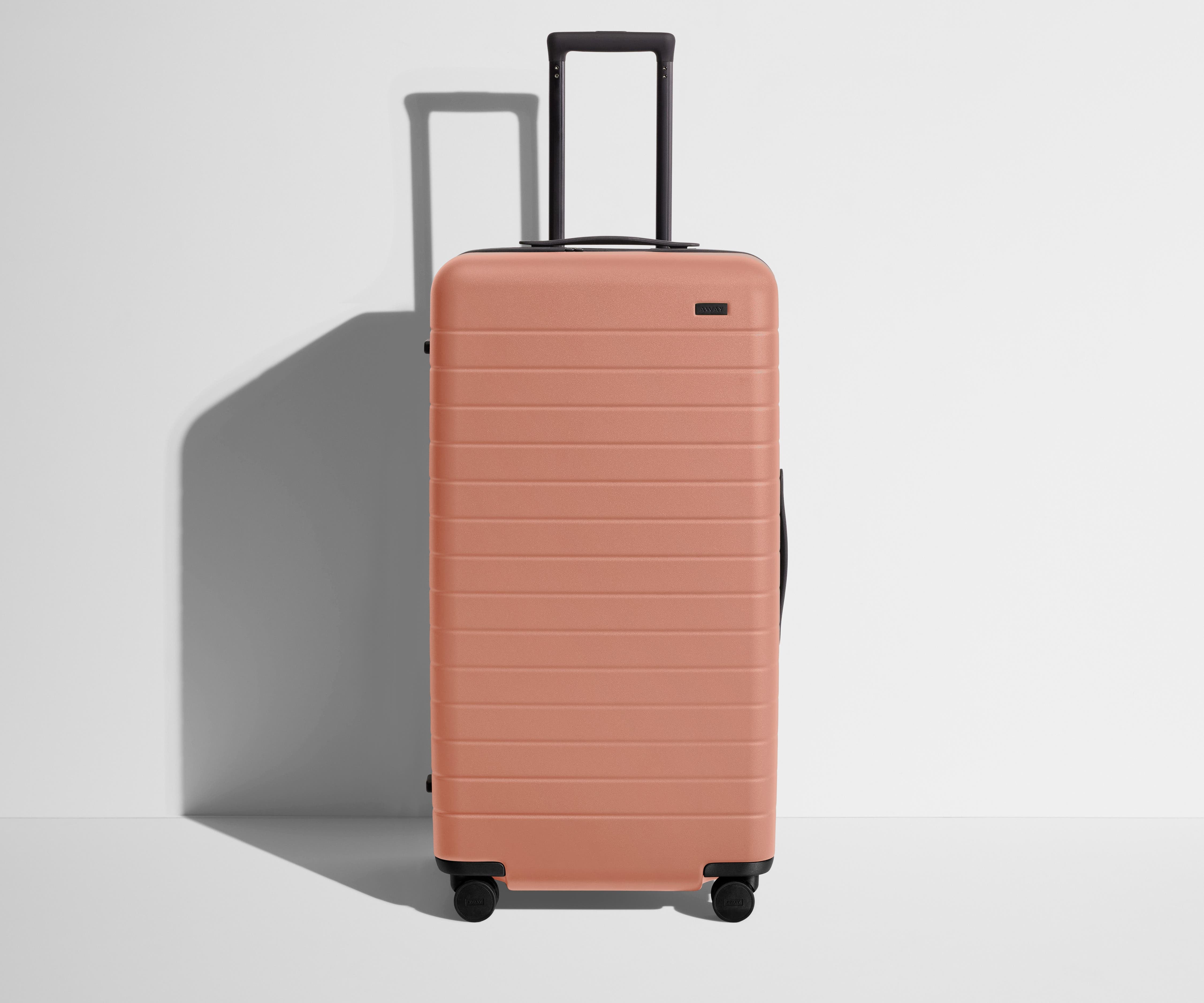 Vintage-Inspired Clay Pink Trunk for Storage & Decor - Perfect for Home Organization, Travel & Stylish Living Spaces