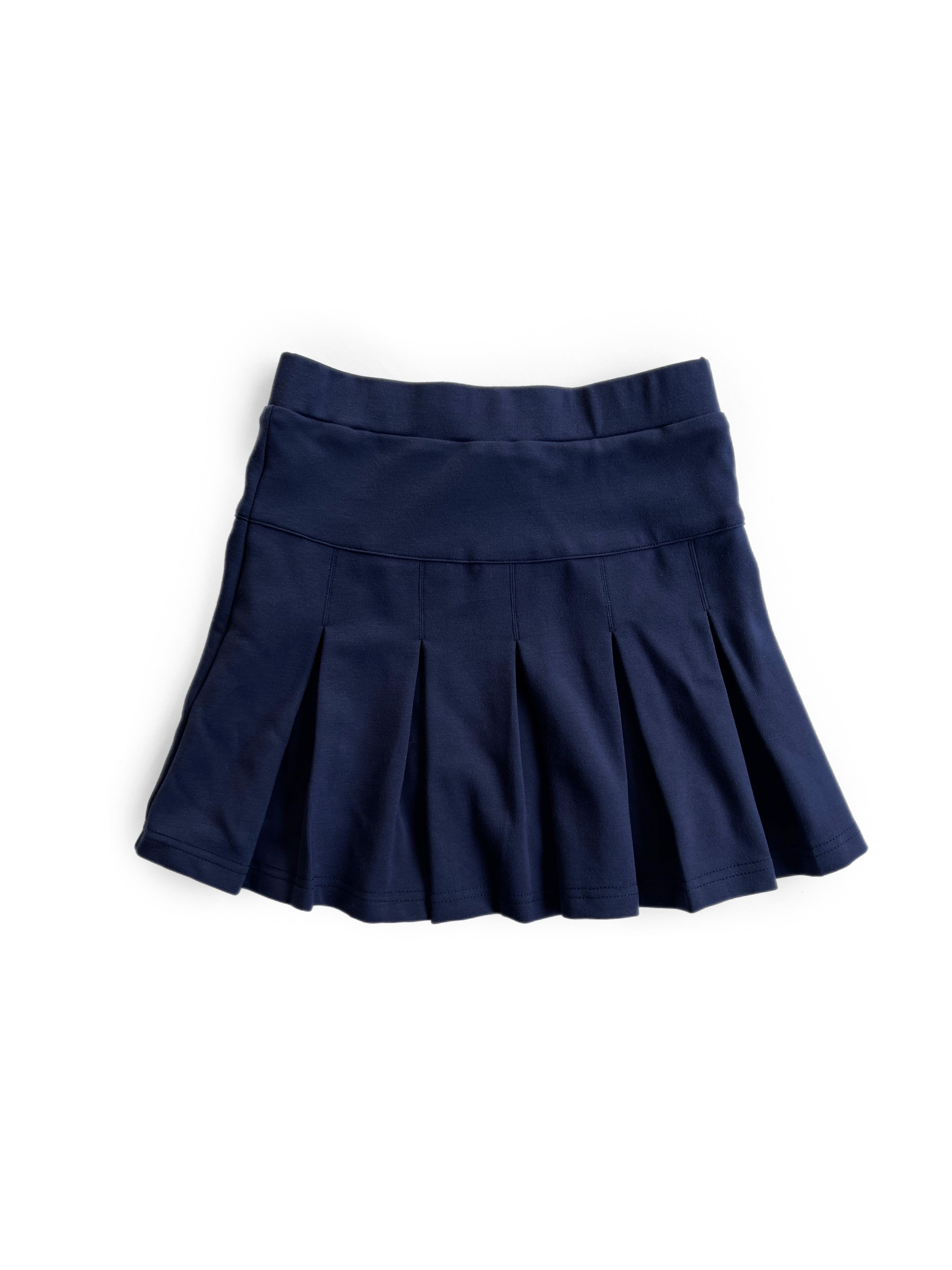 Women's Basic Skort in Navy Blue - Comfortable & Stylish for Running, Tennis & Casual Wear