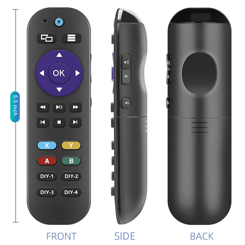 Universal Remote Control for Xbox One, Xbox One S & Xbox One X - All-in-One Smart Remote with 7 Learning Keys to Control TV, Soundbar & Receiver | Perfect for Gaming Setup & Home Entertainment System