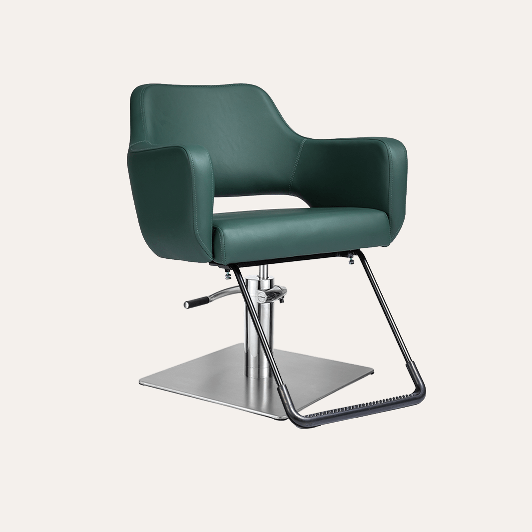 Stylish Salon Chair for Hair Styling & Barber Shop - Ergonomic & Durable Beauty Salon Furniture for Hairdressers & Clients - Perfect for Home Salons & Professional Beauty Spaces