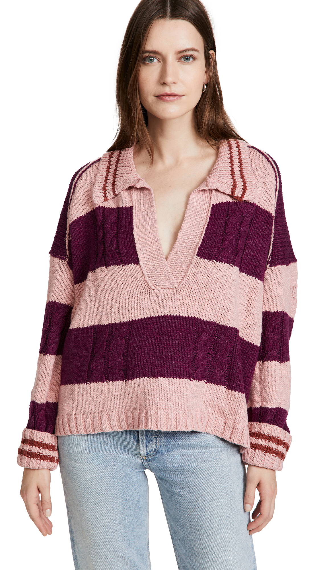 Free People Women's Pembrook Sweater - Cozy Knit Pullover for Fall & Winter | Casual Chic Style for Outfits, Layering & Cold Weather Fashion
