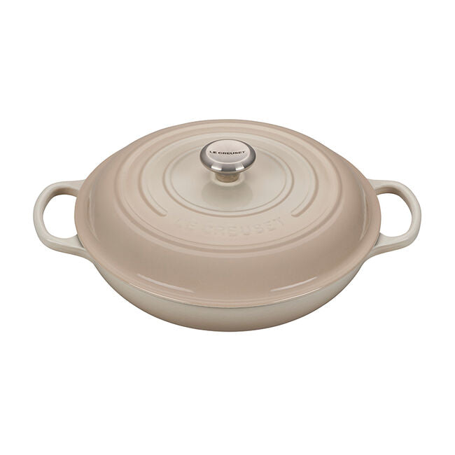 Le Creuset 3.5 Quart Enameled Cast Iron Braiser with Lid - Perfect for Searing, Braising & Slow Cooking | Oven & Stovetop Safe | Ideal for Family Dinners & Entertaining