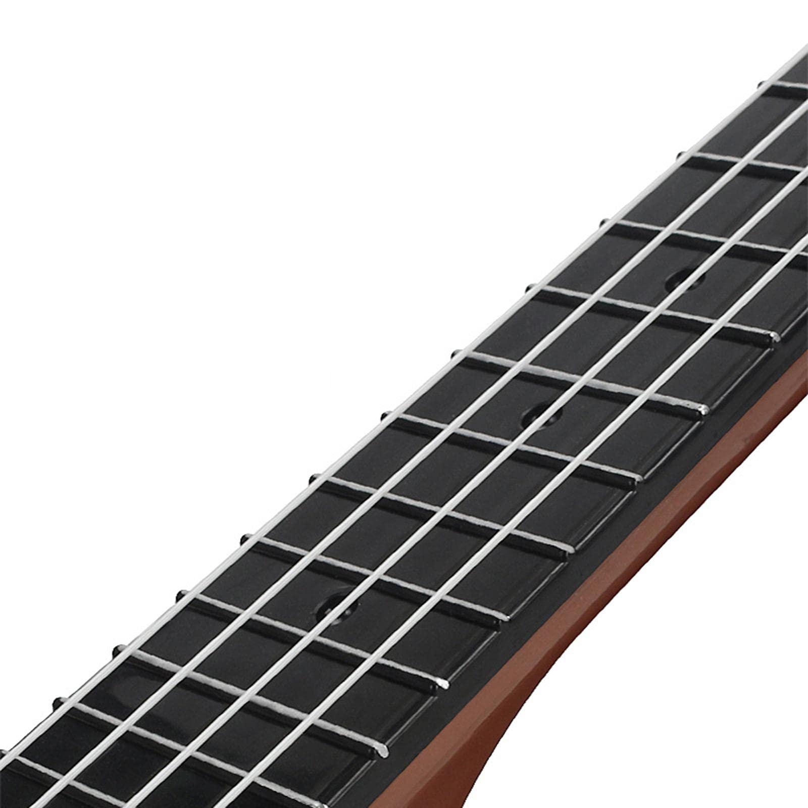 Milageto Kids Ukulele Toy with 4 Adjustable Strings - Brown Mini Guitar for Boys & Girls | Musical Learning Instrument for Children | Perfect for Birthday Gifts, Classroom Activities & Family Music Time