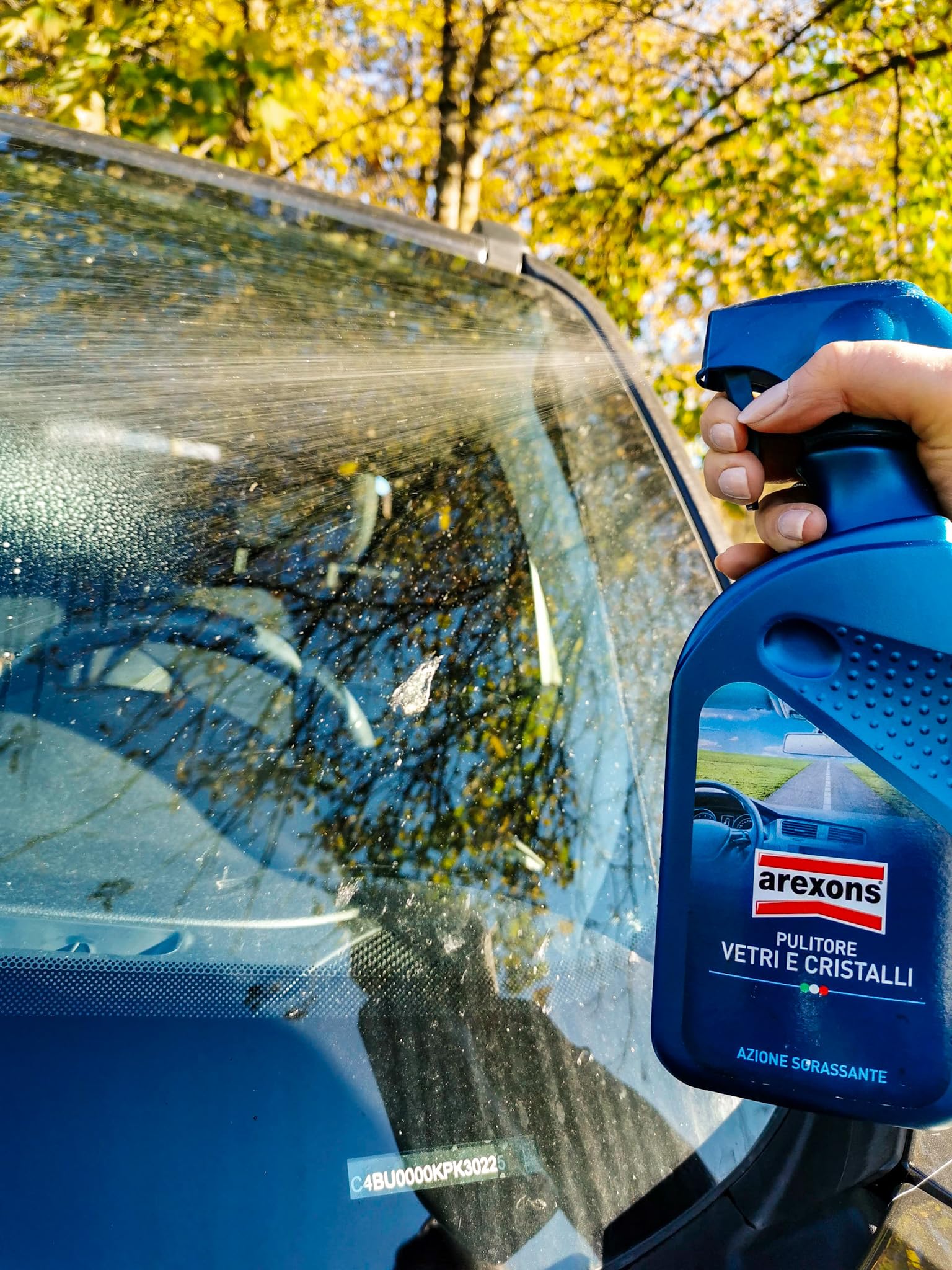 8367 Premium Glass & Crystal Cleaner Spray – Streak-Free Shine for Windows, Mirrors, Displays & More | Ideal for Home, Office & Car Use