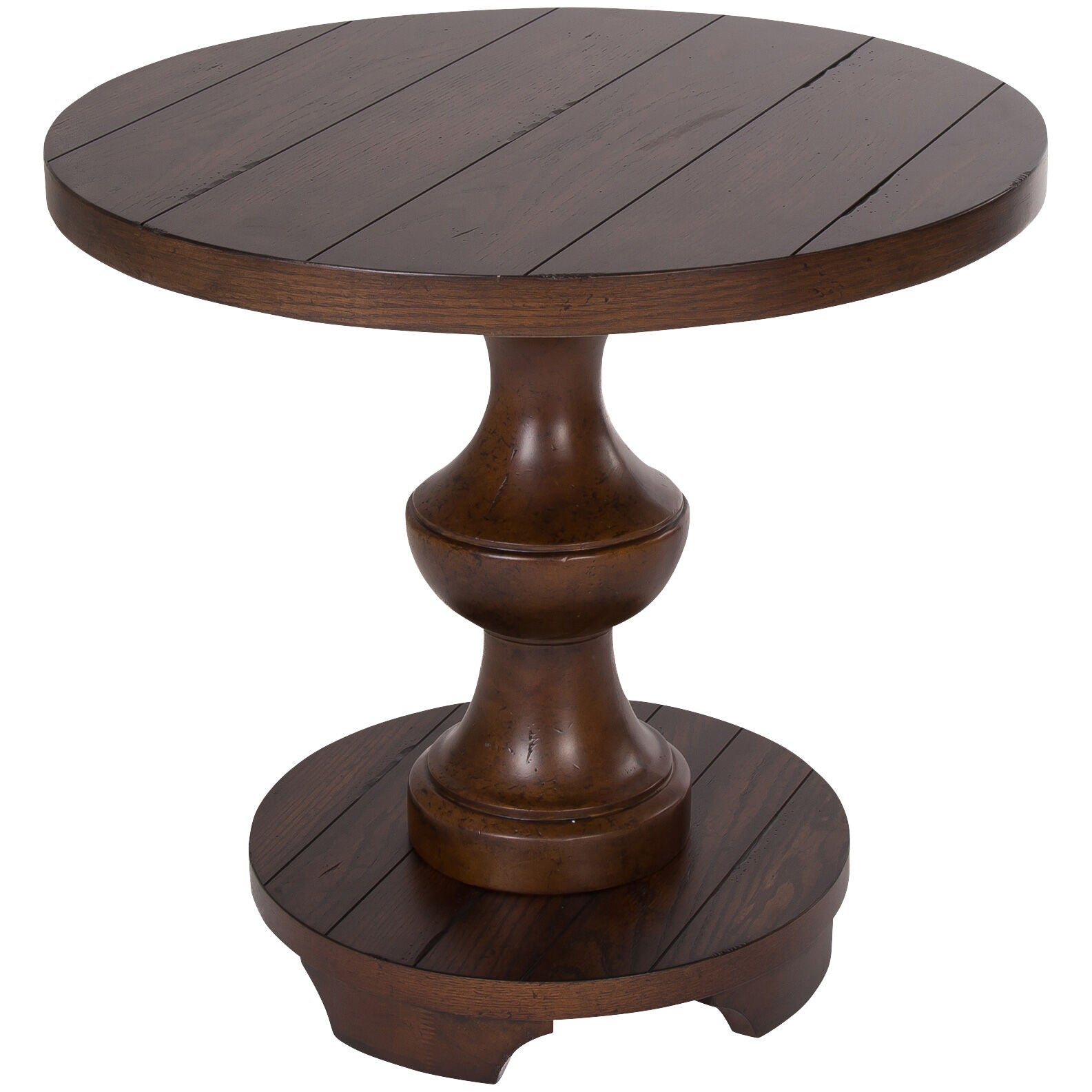 Rancho End Table - Modern Wooden Side Table for Living Room, Bedroom, or Office - Perfect for Holding Lamps, Books, and Decor