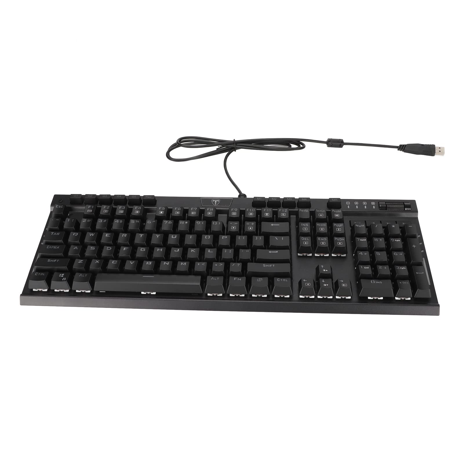 Mechanical Gaming Keyboard - Dustproof Magnetic RGB Backlit Keyboard for PC, PS4, Xbox | Perfect for Esports, Streaming & Office Work