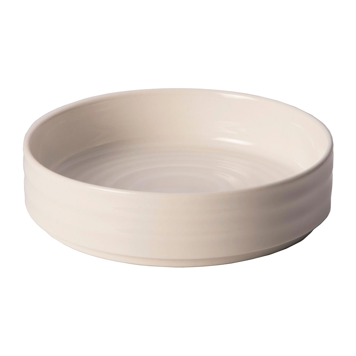 Ariane 020394 Artisan Stackable Bowls Set of 6, 6 oz Each, Cream Color - Perfect for Serving Salads, Snacks, Desserts & Party Dishes
