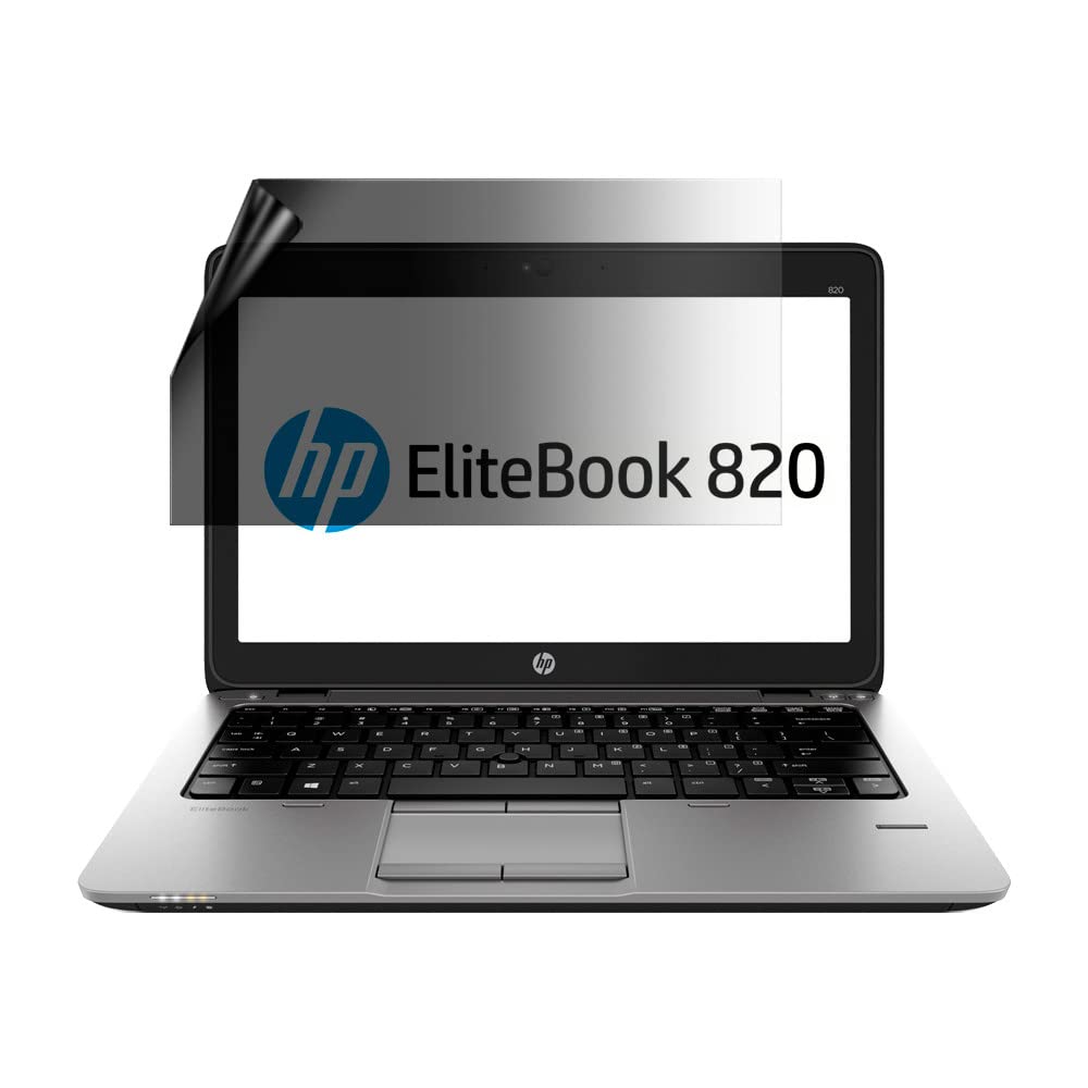 Celicious Privacy Lite 2-Way Anti-Glare Anti-Spy Screen Protector for HP EliteBook 820 G2 (Non-Touch) - Matte Filter Film for Office & Public Use