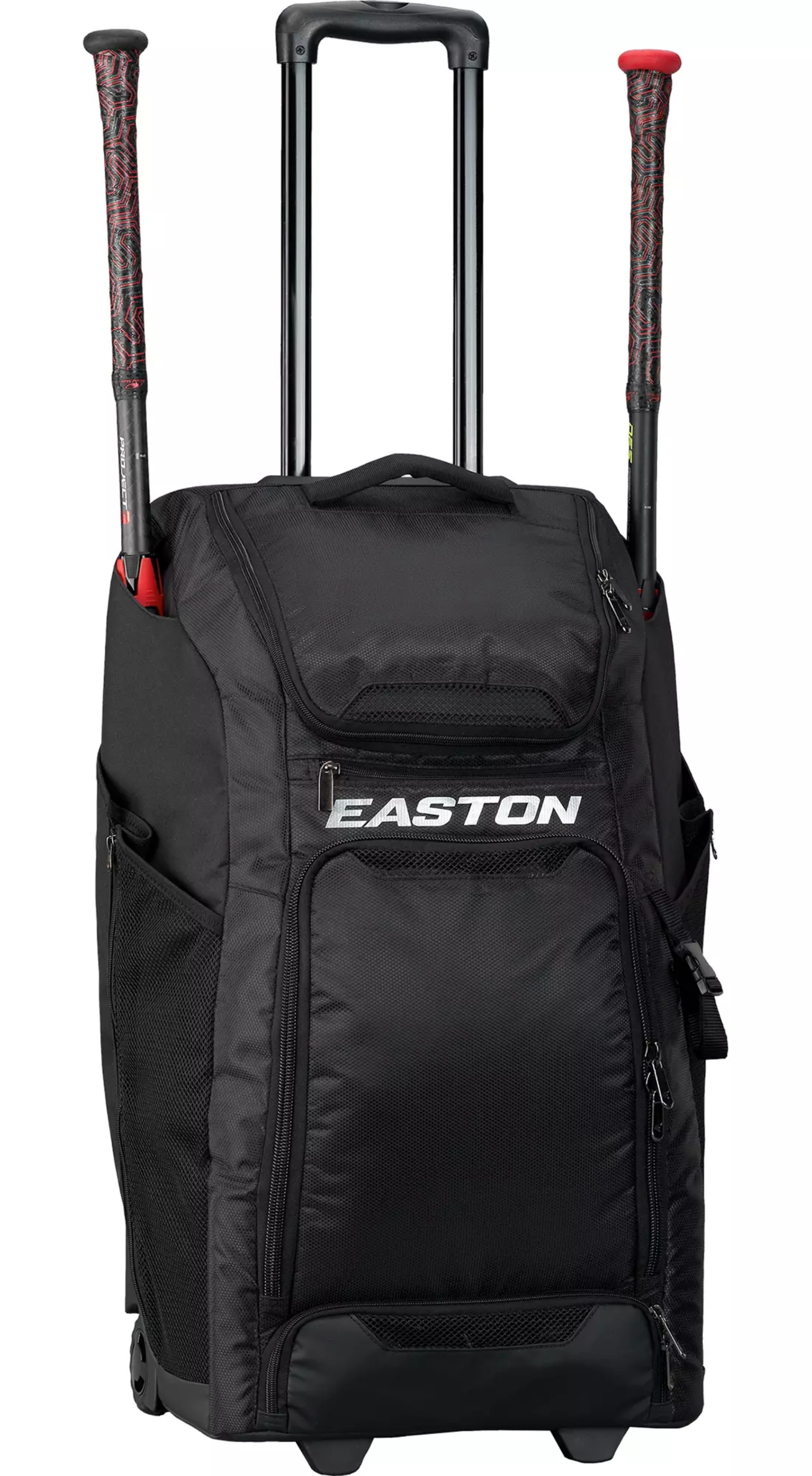 Easton Catcher's Wheeled Baseball Equipment Bag - Durable Rolling Gear Bag for Baseball & Softball Players - Perfect for Training, Games & Travel