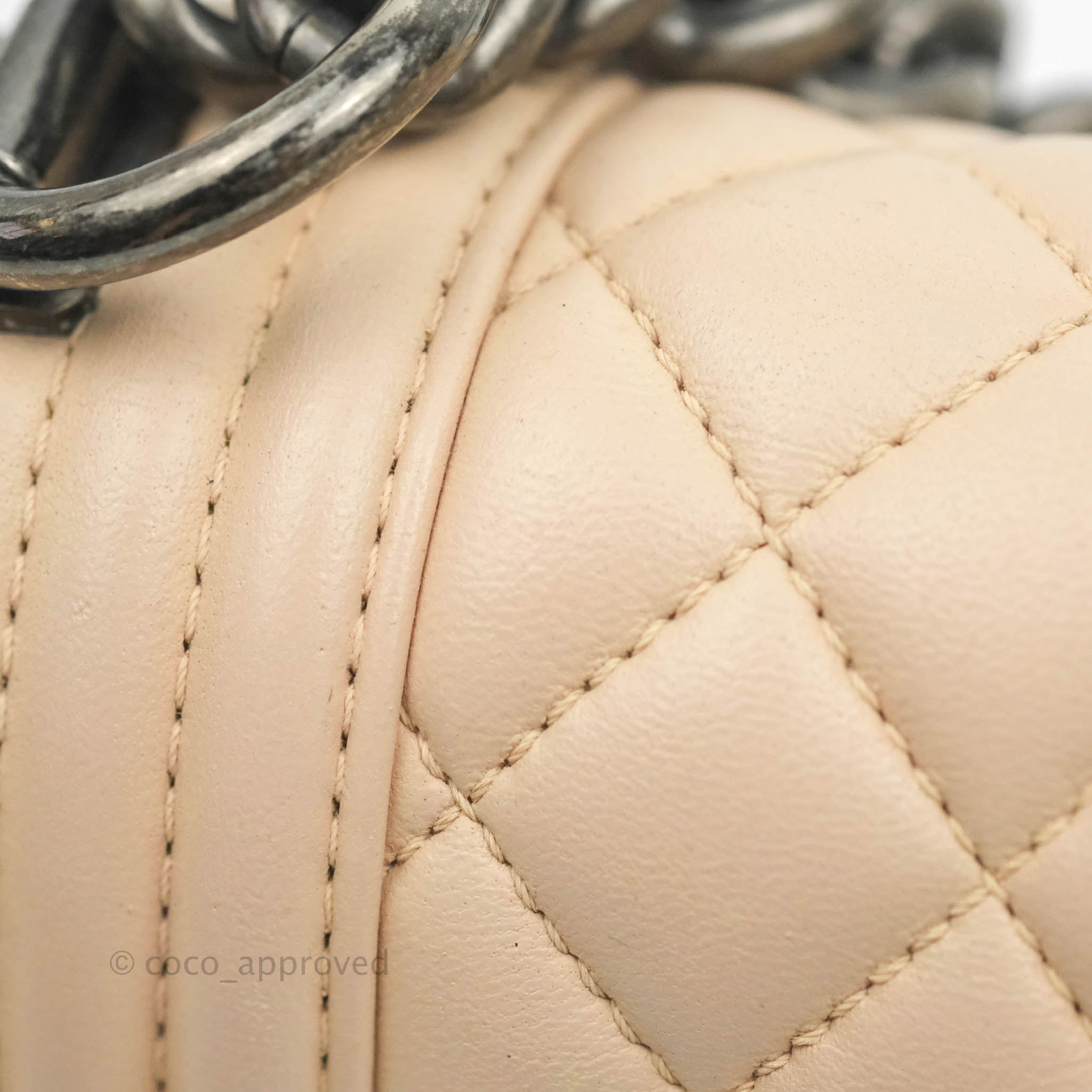 Chanel Boy Small Light Beige Pink Calfskin Bag with Ruthenium Hardware - Luxury Crossbody Purse for Women, Perfect for Date Night & Evening Events