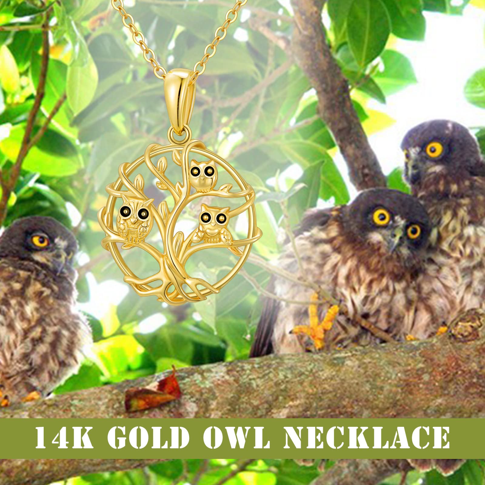 14k Gold Penguin Necklace - Elegant 14kt Gold Jewelry for Women & Girls | Perfect Gift for Birthdays, Anniversaries & Special Occasions
