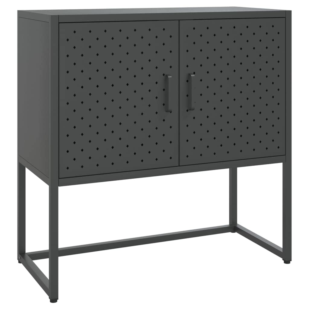 Industrial Style Sideboard Console Table - Storage Cabinet Buffet Cabinet for Living Room Bedroom Office - 29.5