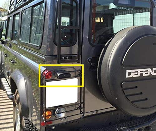 LED License Plate Light Bulbs - OEM Fit for Land Rover Defender 90 & 110 (1990-2016) - Bright White Rear Tail Lights for Enhanced Visibility & Style | Perfect for Off-Roading, Night Driving & Vehicle Customization