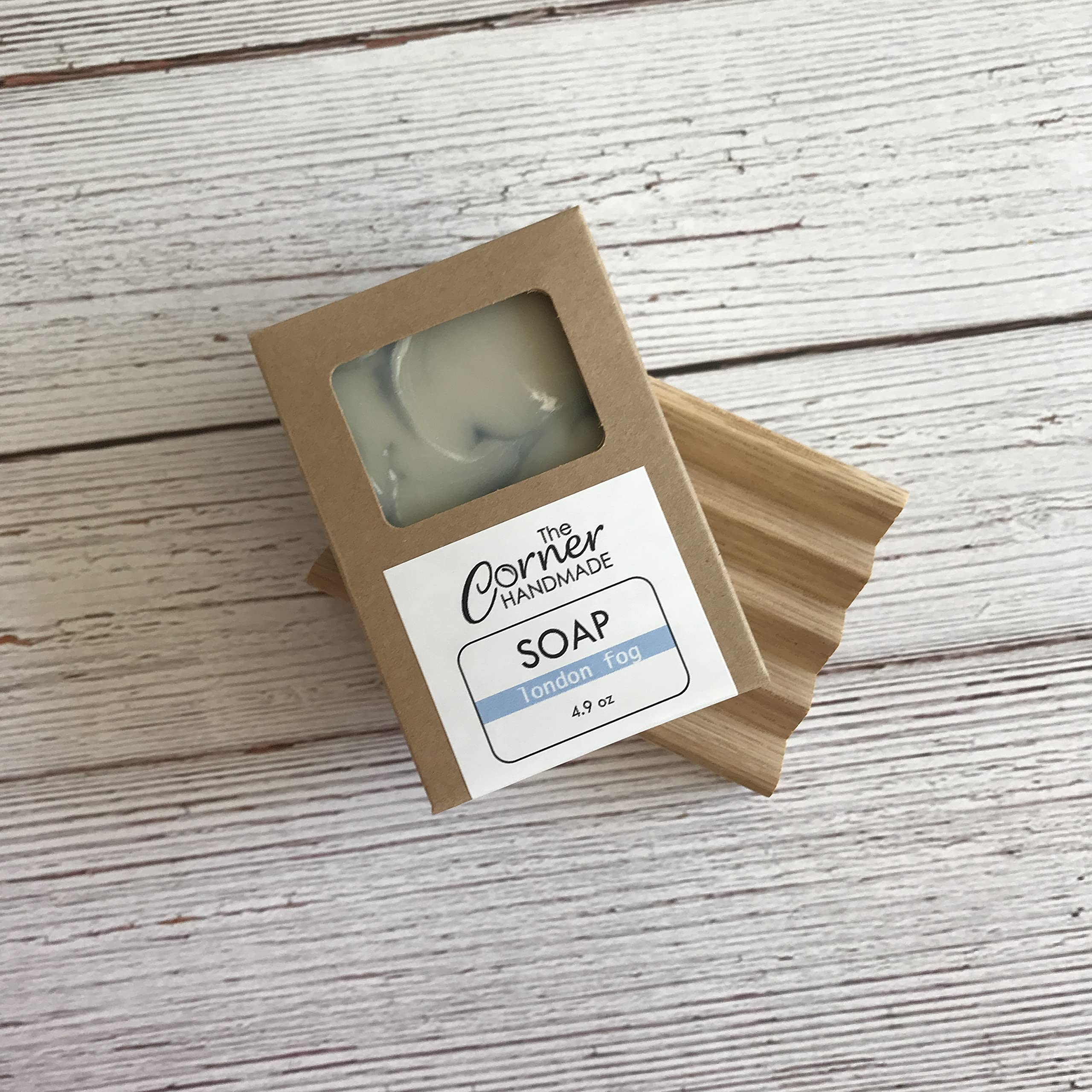 Luxury Handmade Soap and Ceramic Soap Dish Gift Set - Natural Bath Essentials for Spa, Home Decor & Thoughtful Present