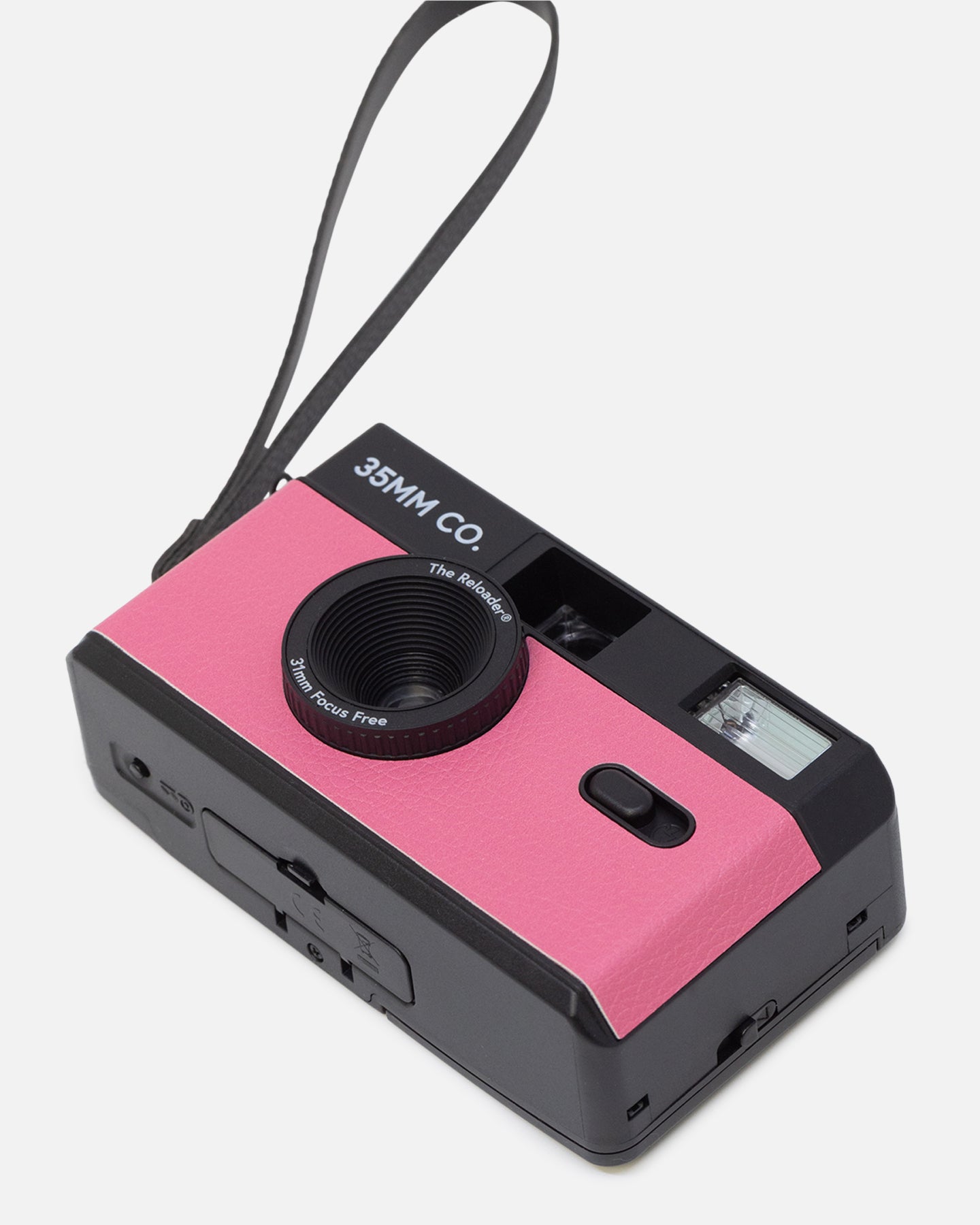 35mm Reusable Film Camera - The Reloader in Hot Pink | Vintage Style Analog Photography for Travel, Parties & Creative Projects