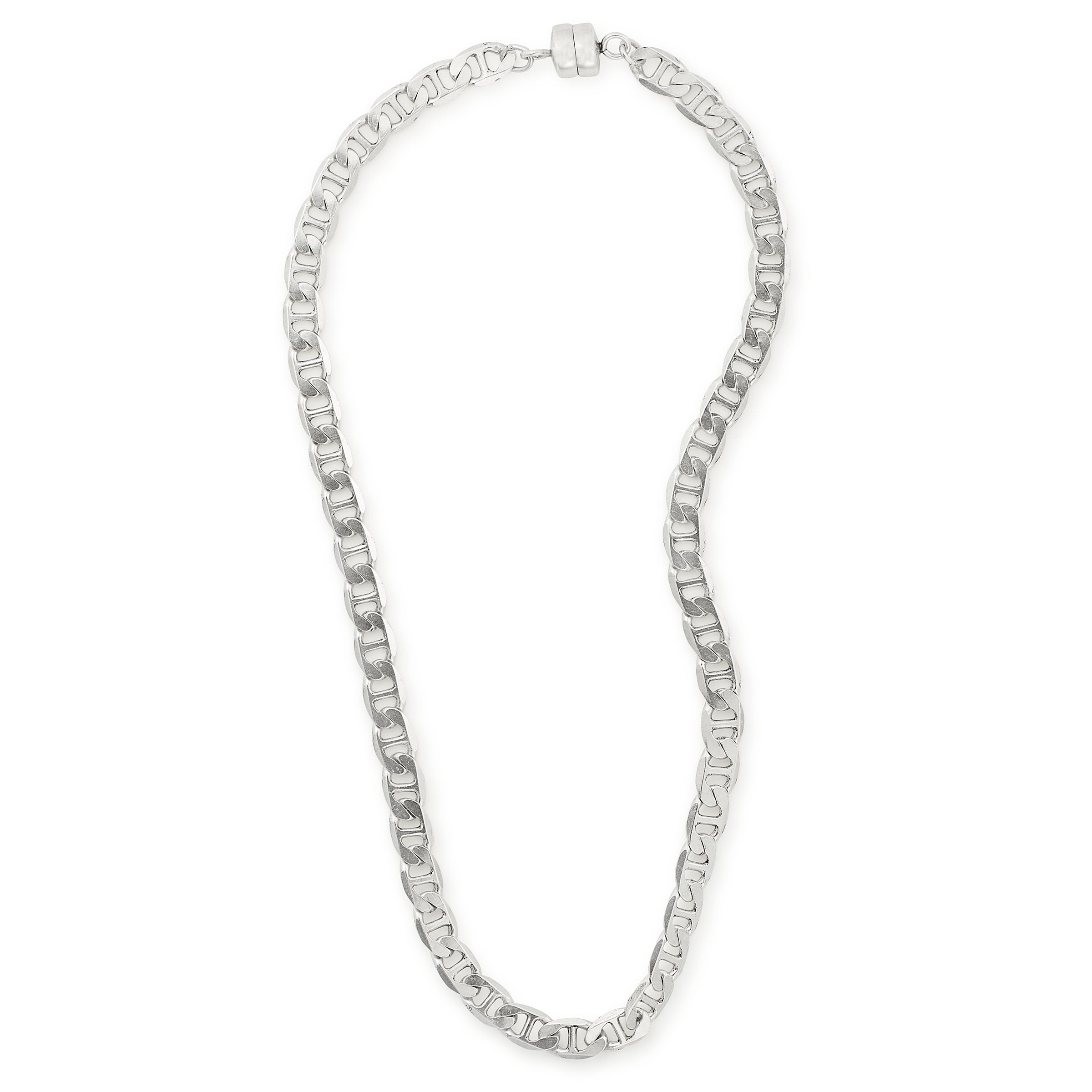 Chain Link Magnetic Necklace for Women & Men - Stylish Titanium Steel Magnetic Therapy Jewelry - Perfect for Pain Relief, Stress Reduction & Fashion Accessory