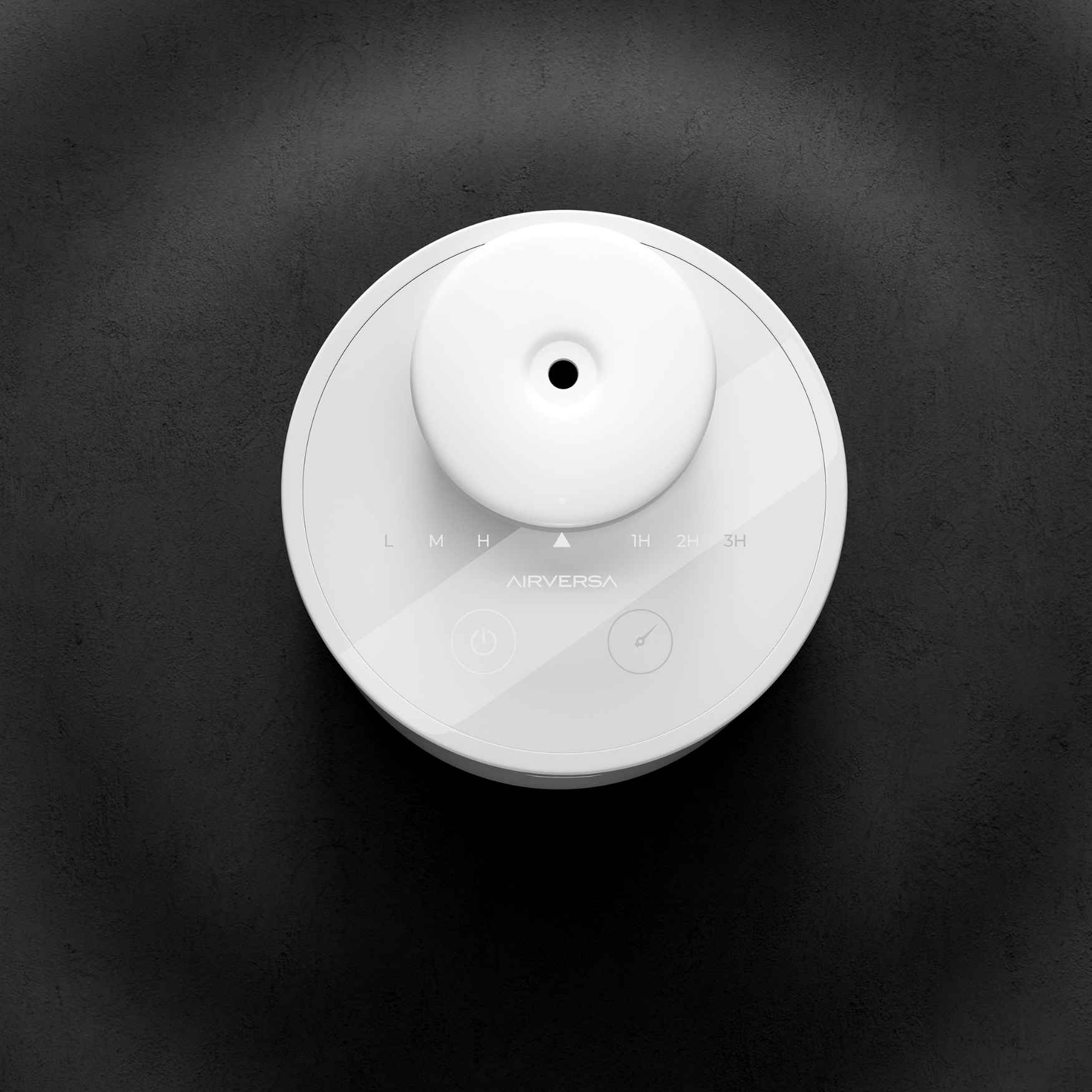 Airversa Scenta Basic Waterless Aroma Diffuser - Essential Oil Diffuser for Home & Office, White - Perfect for Relaxation, Yoga, Meditation & Aromatherapy