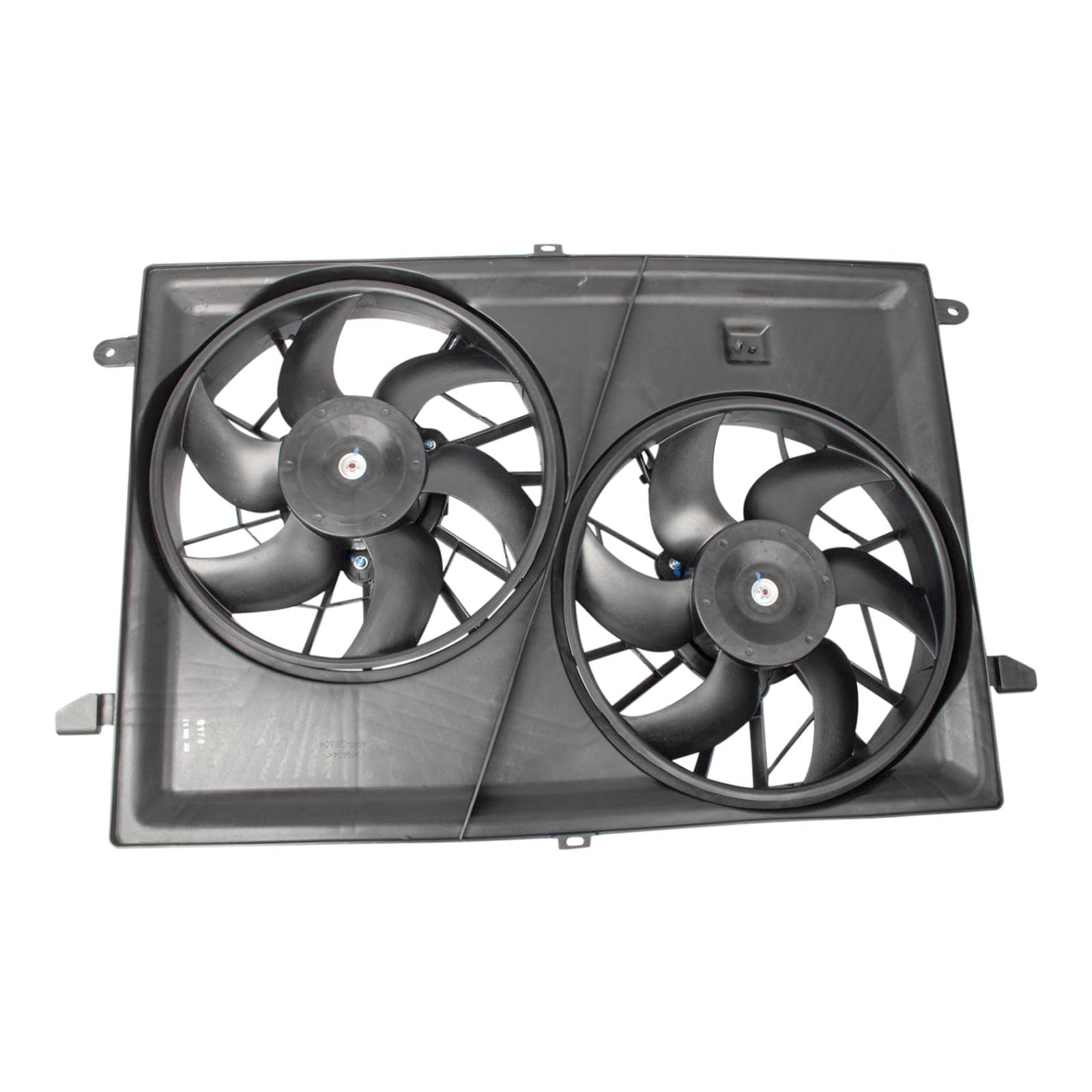 High Performance Radiator Dual Cooling Fan Assembly for 2008-2017 Buick Enclave, 2009-2017 Chevy Traverse, 2007-2017 GMC Acadia | GM3115219 Replacement Part | Perfect for Summer Driving & Heavy-Duty Towing