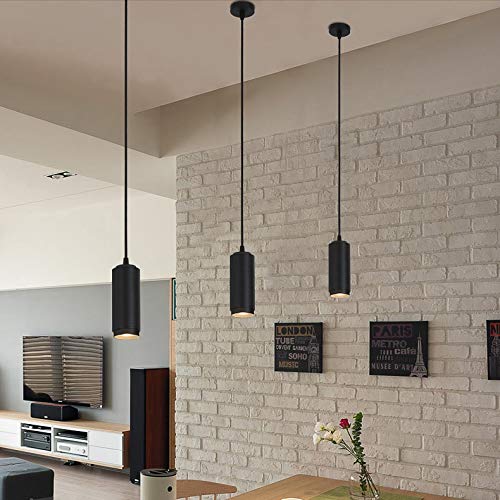 Modern Industrial Pendant Light Fixture - Adjustable Kitchen Island Hanging Crystal Light with 33