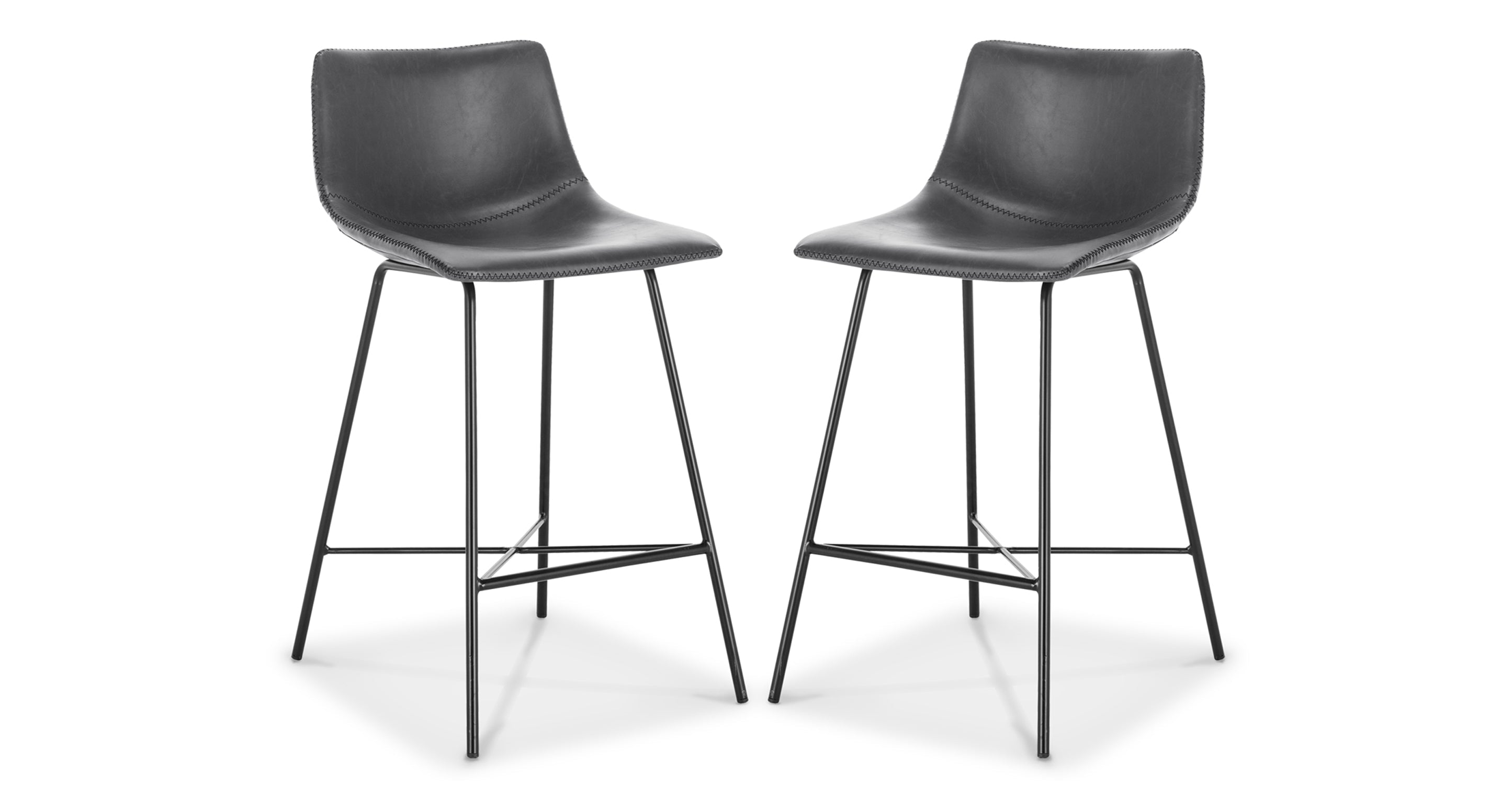 Paxton 24 Inch Counter Height Bar Stool - Adjustable Swivel Kitchen Island Stool for Dining, Breakfast Nook & Home Bar Use