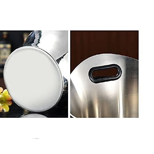 Premium Stainless Steel Ice Punch Bucket - Wine & Beer Cooler, Champagne Chiller for Parties, KTV, Bars & Home Entertaining - Keeps Drinks Cold for Hours