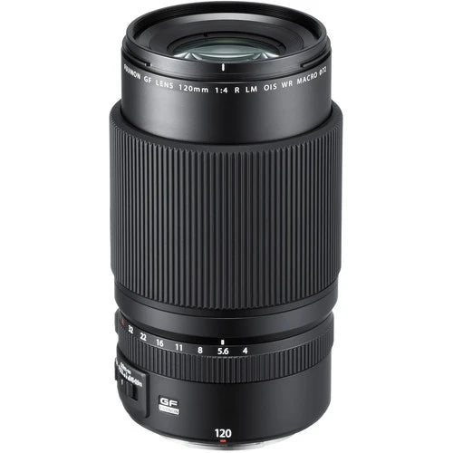 FUJIFILM GF 120mm f/4 Macro R LM OIS WR Lens - Professional Medium Format Macro Photography Lens for Portraits, Jewelry & Product Shots - Perfect for Studio, Outdoor and Close-Up Photography