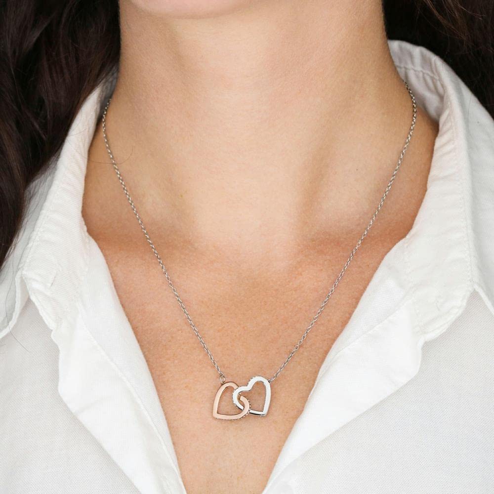 12th Birthday Interlocking Heart Necklace - Meaningful Sterling Silver Friendship Gift for Girls & Women | Perfect for Birthdays, Anniversaries & Special Occasions