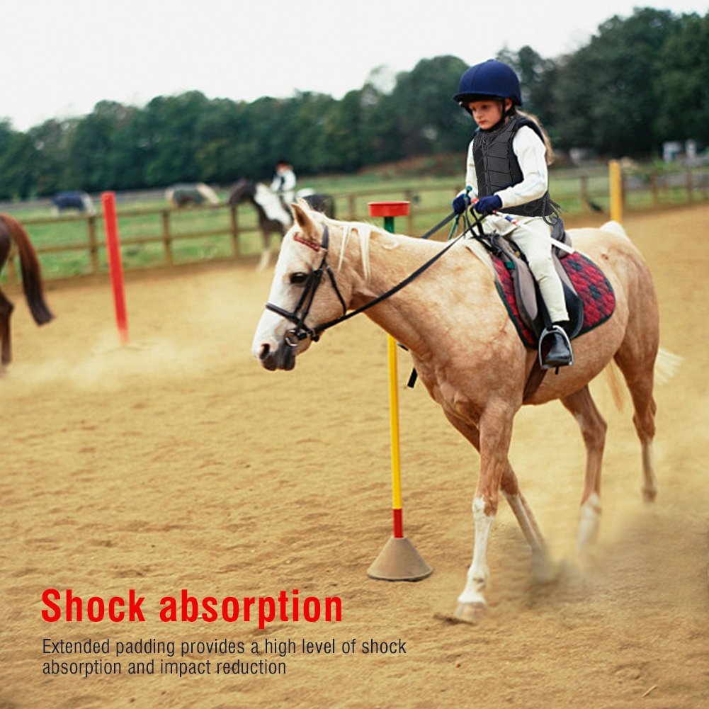 Kids Safety Vest for Boys & Girls - Comfortable Horse Riding Training Vest for Children | Perfect for Equestrian Lessons, Outdoor Activities & School Events