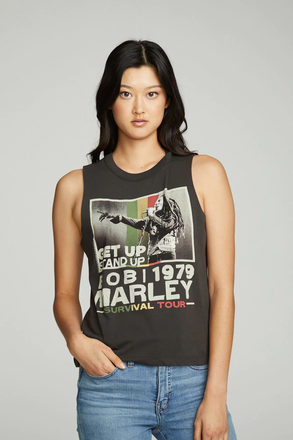 Bob Marley Survival Tour Vintage Black T-Shirt - Classic Reggae Music Tee for Men & Women - Perfect for Concerts, Gifting & Casual Wear