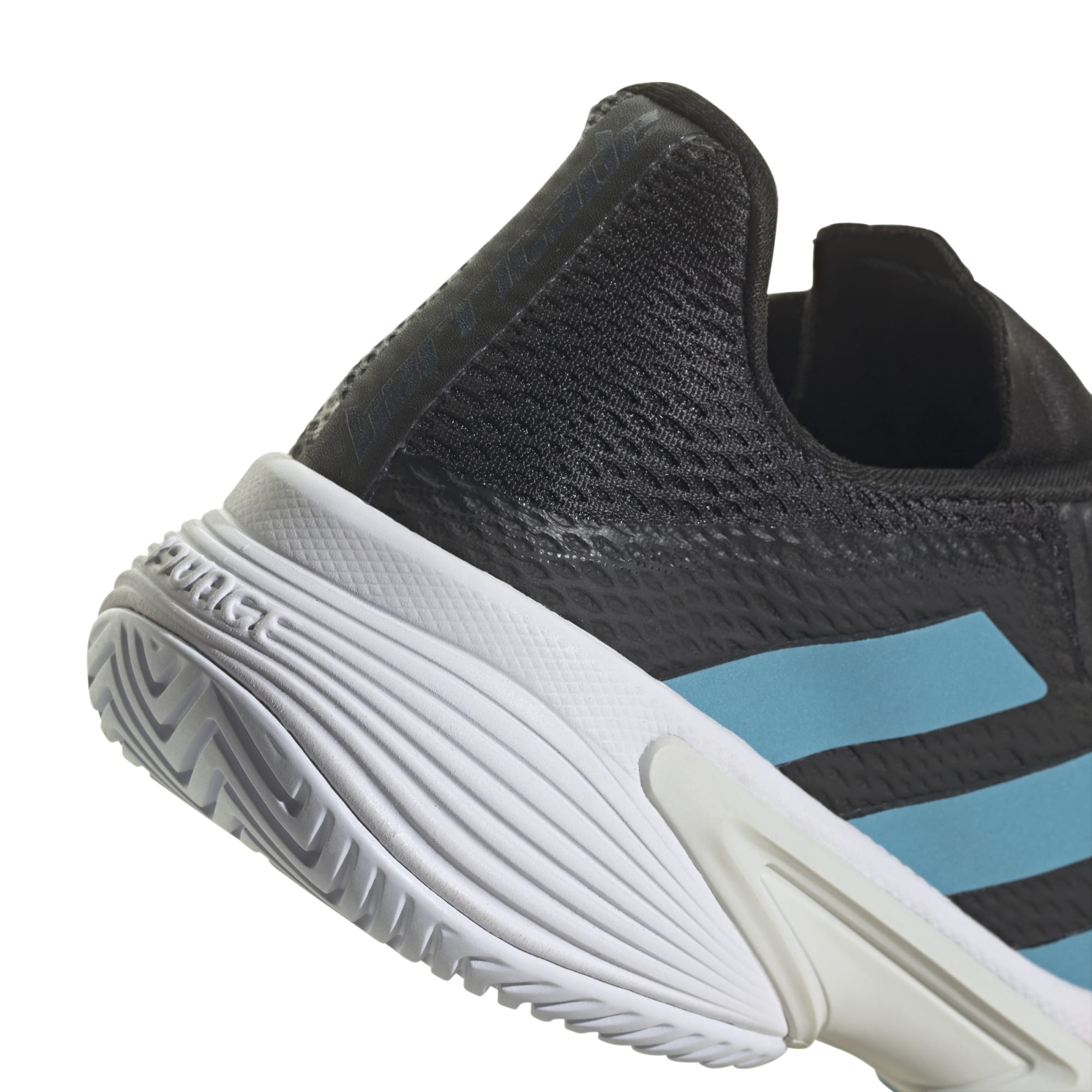 Adidas Barricade Men's Tennis Shoes - Red, Blue, Black (HQ8414) | High-Performance Court Shoes for Competitive Play & Training