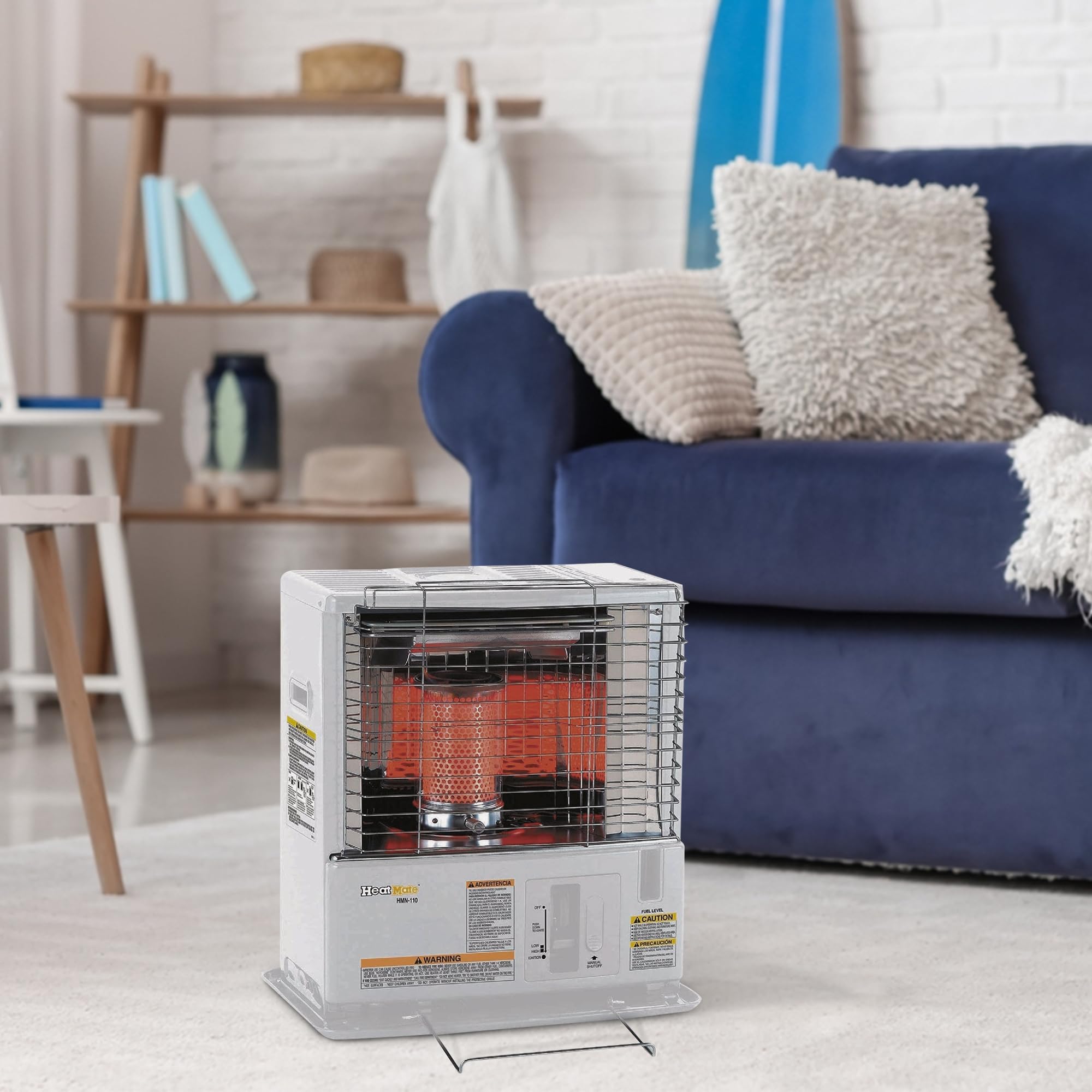Sengoku 10,000 BTU Portable Kerosene Heater for Indoor & Outdoor Use - Covers 400 Sq.Ft with Auto Shut Off - Perfect for Garages, Camping & Emergency Heating