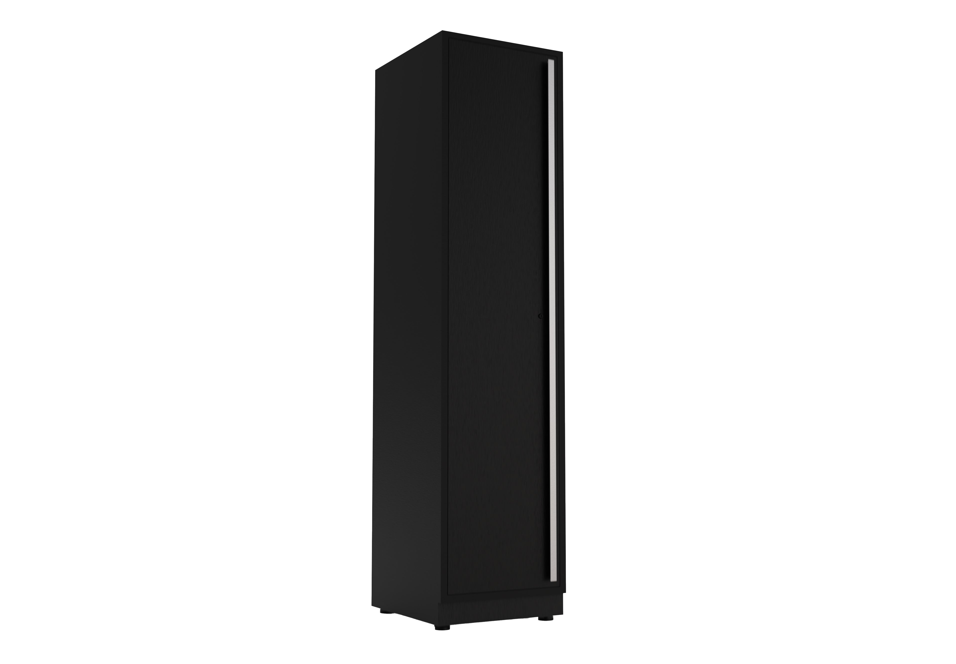 ProSlat Fusion Plus 1 Door Locker Cabinet - 20 Inch Wide Wall Mount Storage for Garage, Workshop & Home Organization