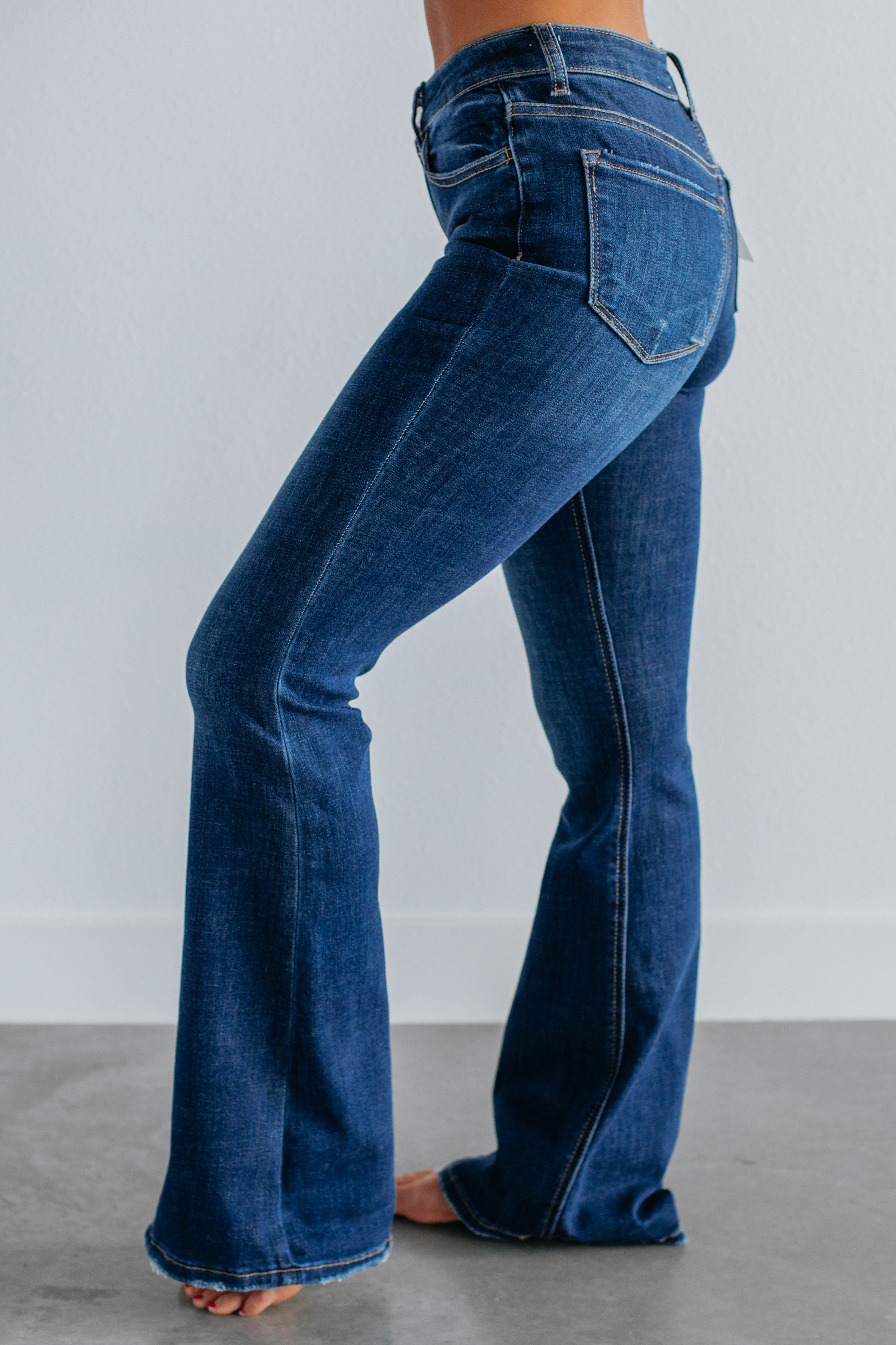 Caleigh Vervet Women's High Waist Skinny Jeans - Stretch Denim Pants for Casual Wear & Everyday Outfits