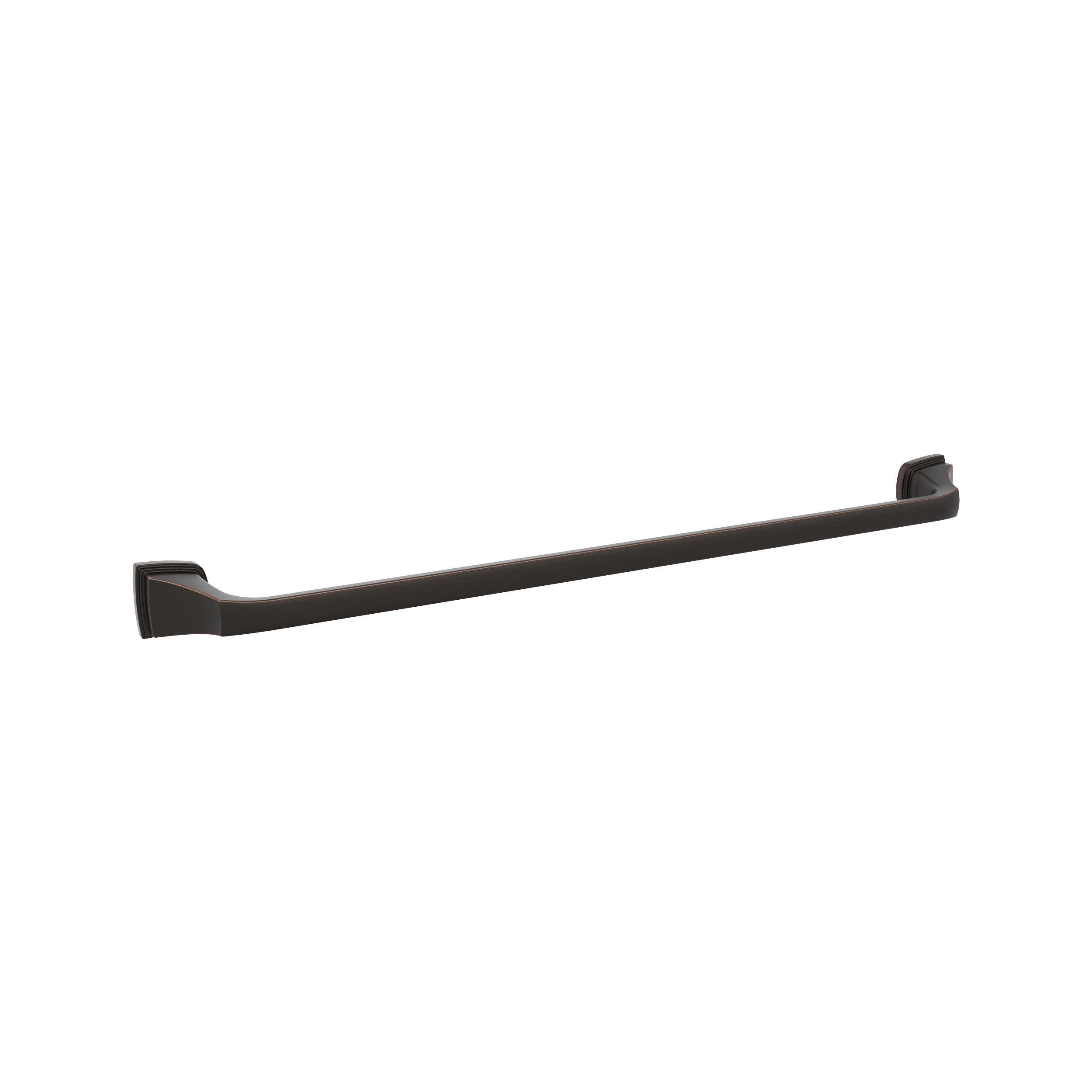 Amerock BH36034ORB Oil Rubbed Bronze 24-Inch Towel Bar - Bathroom Towel Rack Holder for Hand & Bath Towels - Durable Bath Hardware & Accessories - Perfect for Bathrooms, Spas & Guest Rooms