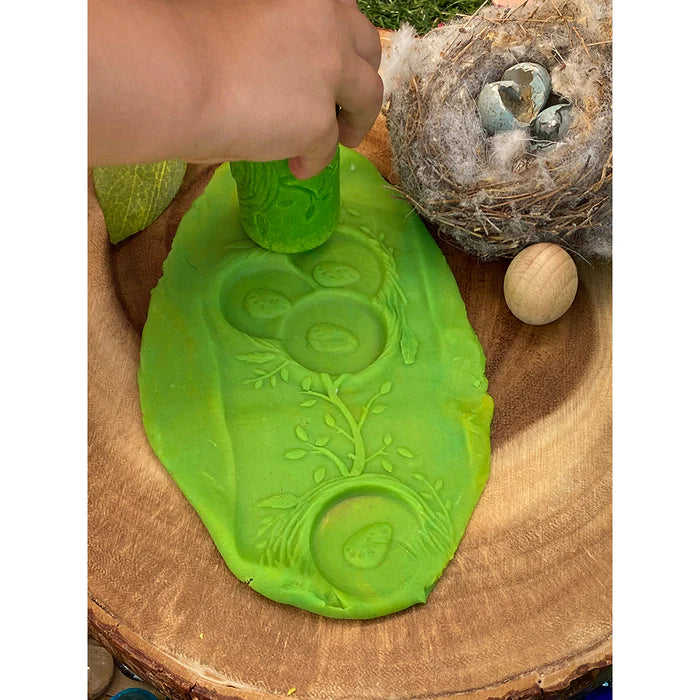 Yellow Door® Let's Roll Seasons Dough Roller Set - 4 Seasonal Textured Rolling Pins for Kids Sensory Play, Early Learning & Fine Motor Skills Development - Perfect for Playdough, Clay & Baking Activities