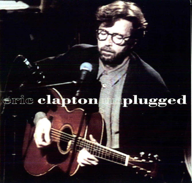 Eric Clapton Unplugged Double Vinyl LP Record - Acoustic Live Performance Album for Music Lovers & Collectors - Perfect for Home Listening & Gift Giving