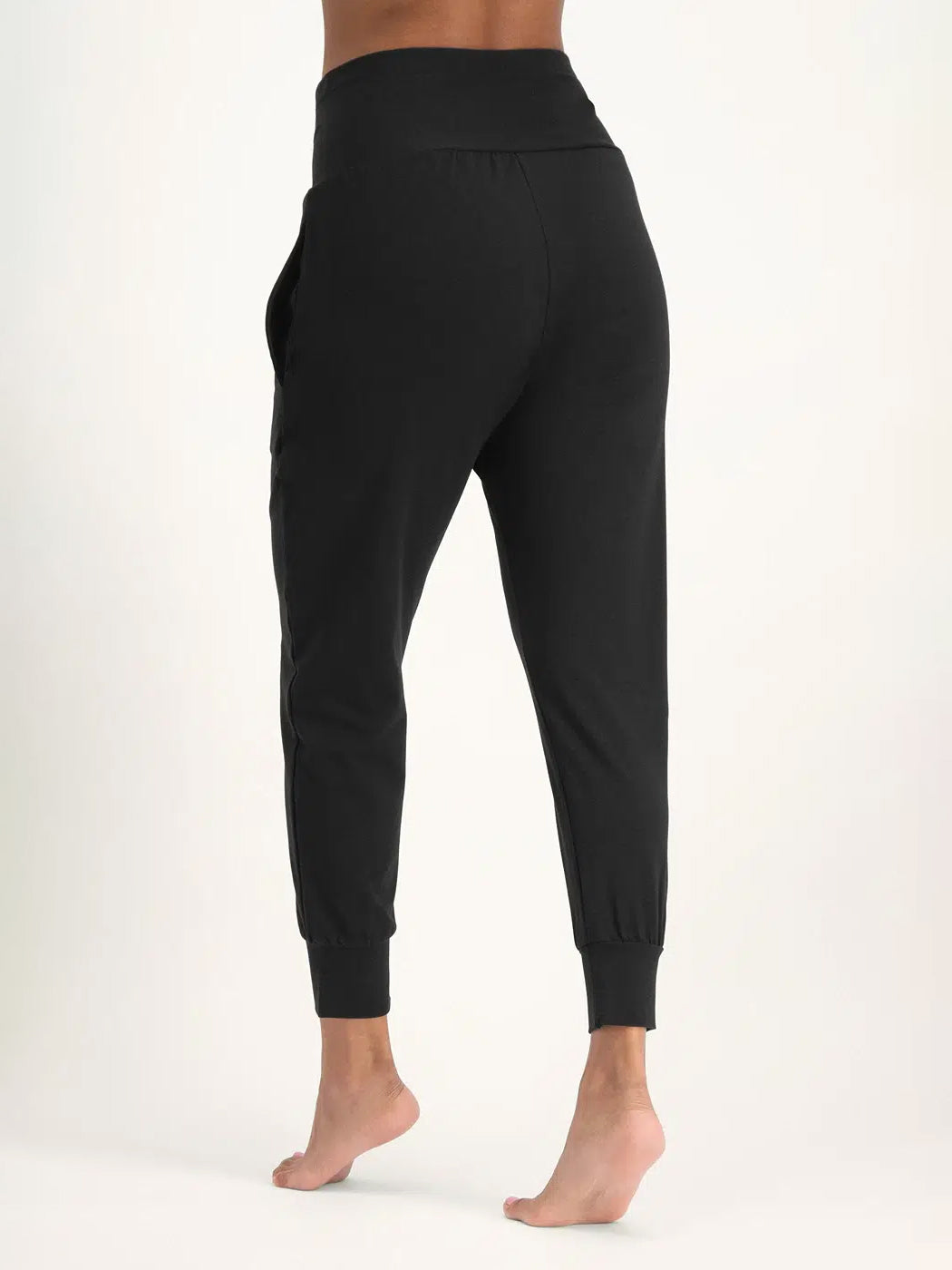 Urban Goddess Bhumi Yoga Pants - Onyx Black | High Waisted Workout Leggings for Women | Perfect for Yoga, Gym & Lounge Wear