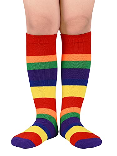 1 Pair Rainbow Color