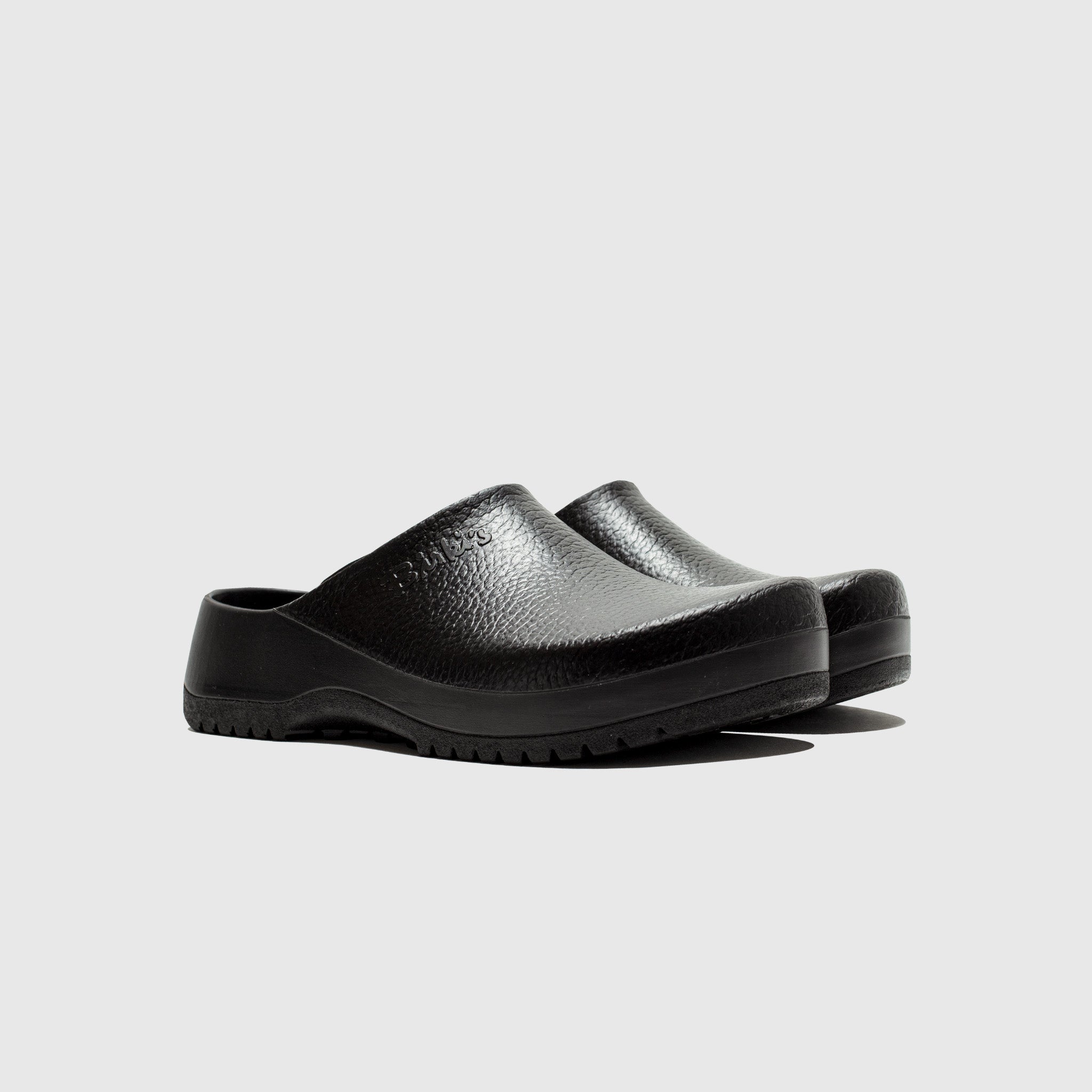Birkenstock Super Birki Black Unisex Clogs - Comfortable & Durable for Kitchen, Garden, and Healthcare Work