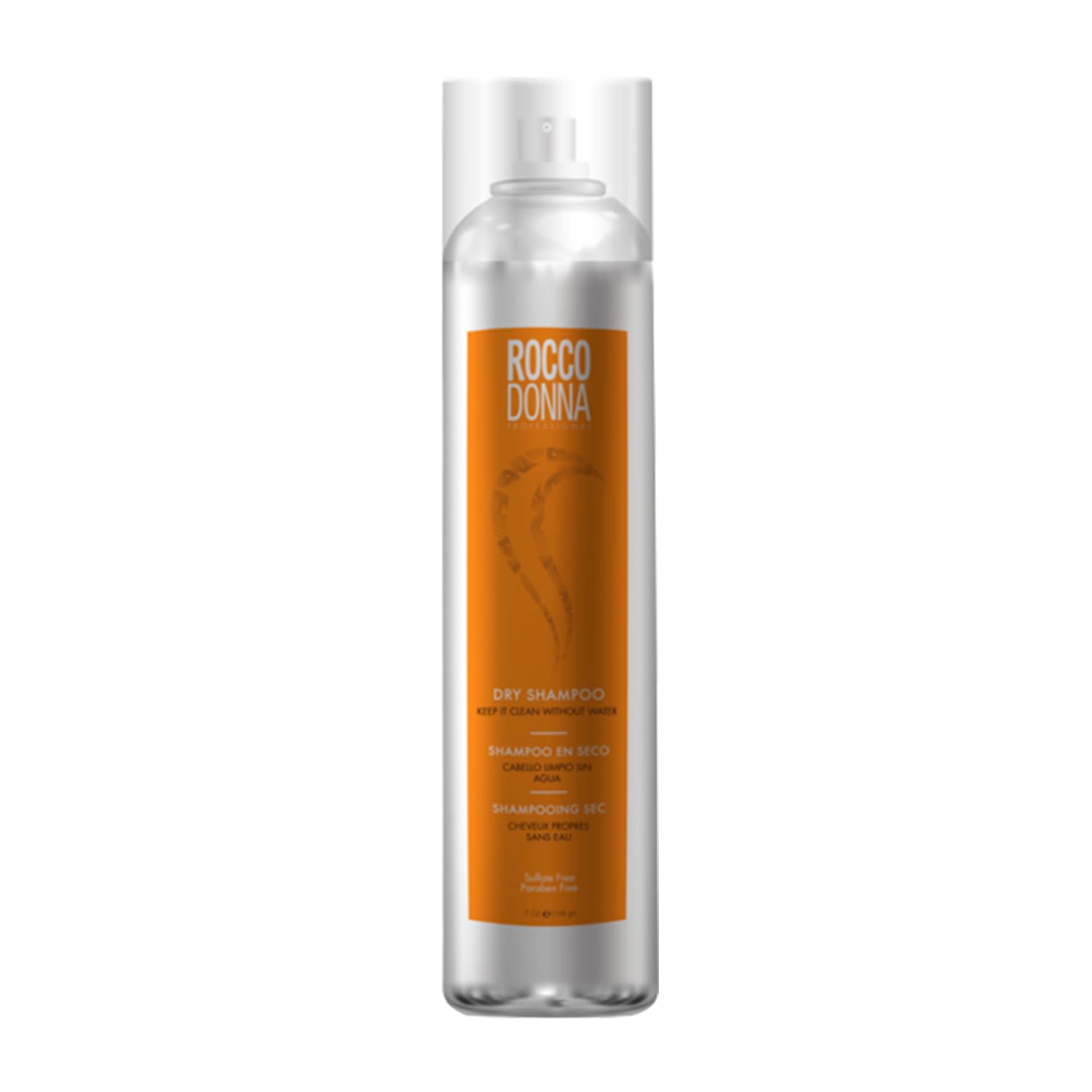 Rocco Donna Dry Shampoo Spray - Oil Absorbing & Volumizing for Fresh Hair | 7 oz