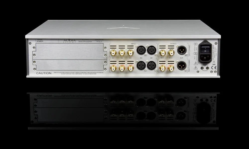 Audia Flight FLS 1 Fully Balanced Stereo Preamp & Headphone Amplifier - High-End Audio Equipment for Home Theater & Music Listening