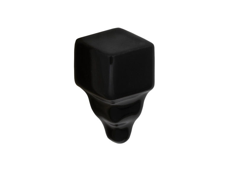 Kakel Victoria Black Corner Trim for Skirting Board 3.5 x 15 cm - Perfect for Home Renovation and Interior Decoration