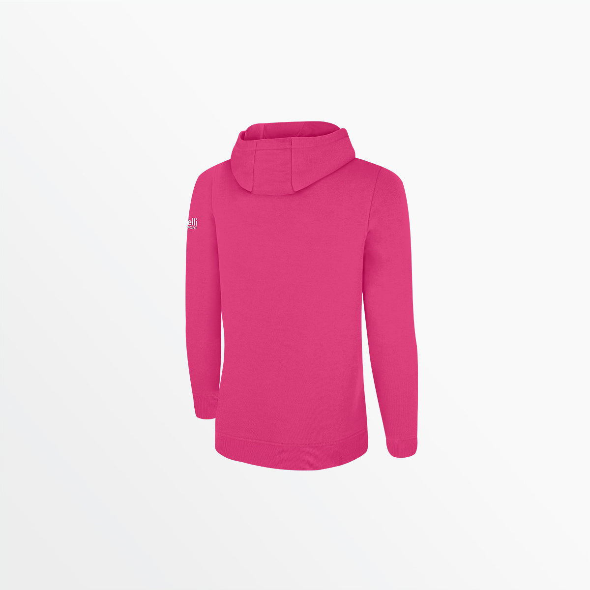 Women's Fleece Pullover Hoodie with Sleeve Logo - Soft & Cozy Casual Sweatshirt for Everyday Wear, Lounge & Outdoor Activities