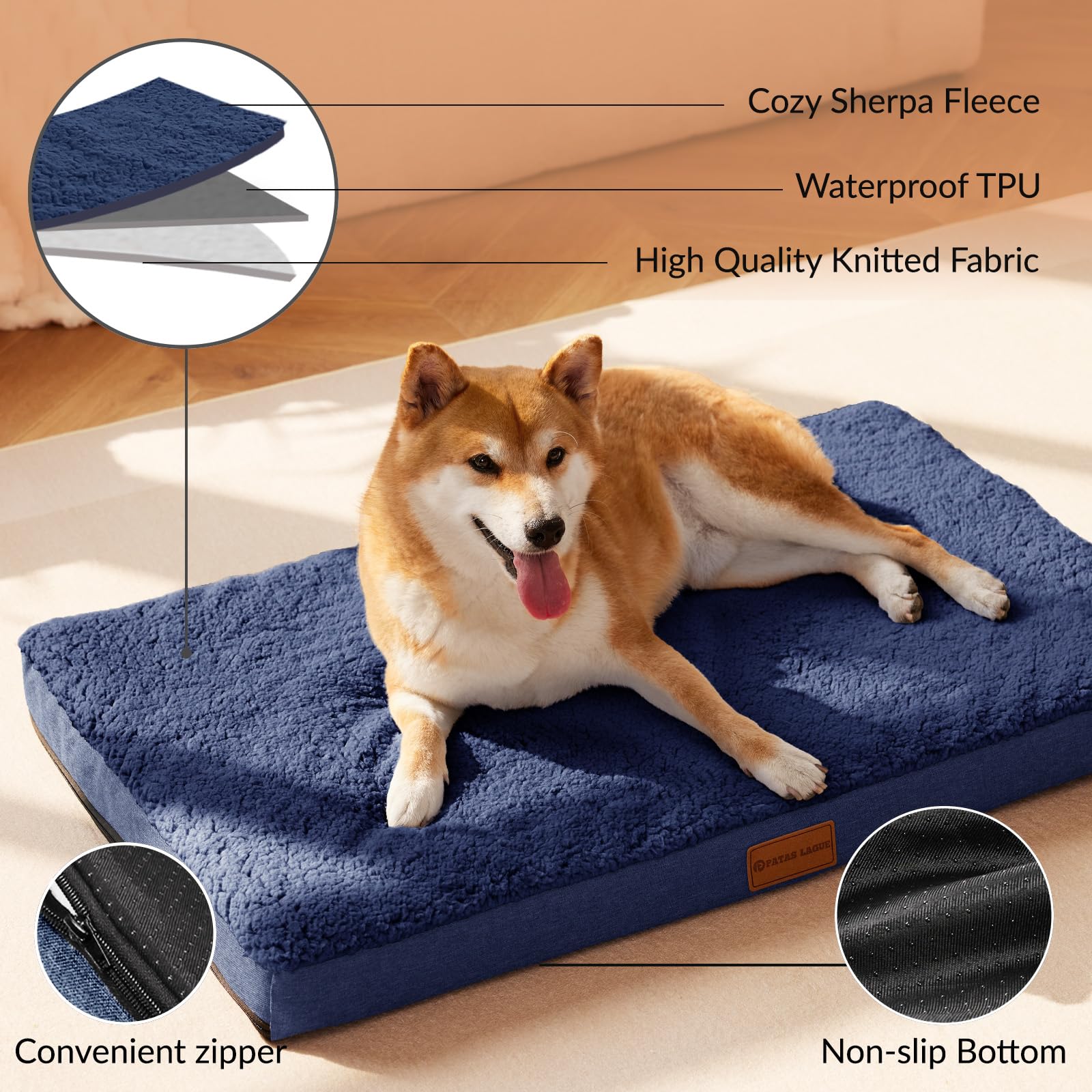 Orthopedic XXL Dog Bed 48