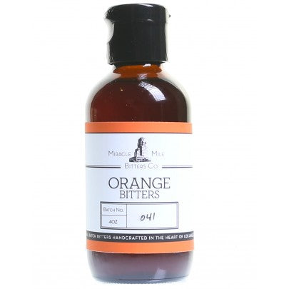 Miracle Mile Orange Bitters - Premium Cocktail Bitters for Mixing, Baking & Craft Cocktails - Perfect for Old Fashioned, Margaritas & Desserts