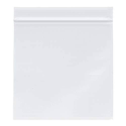 Plymor 6x6 Inch 2 Mil Reclosable Zipper Plastic Bags - Case of 4000 | Food Storage, Crafts, Organizing Small Items | Airtight Resealable Bags for Snacks, Beads, Office Supplies