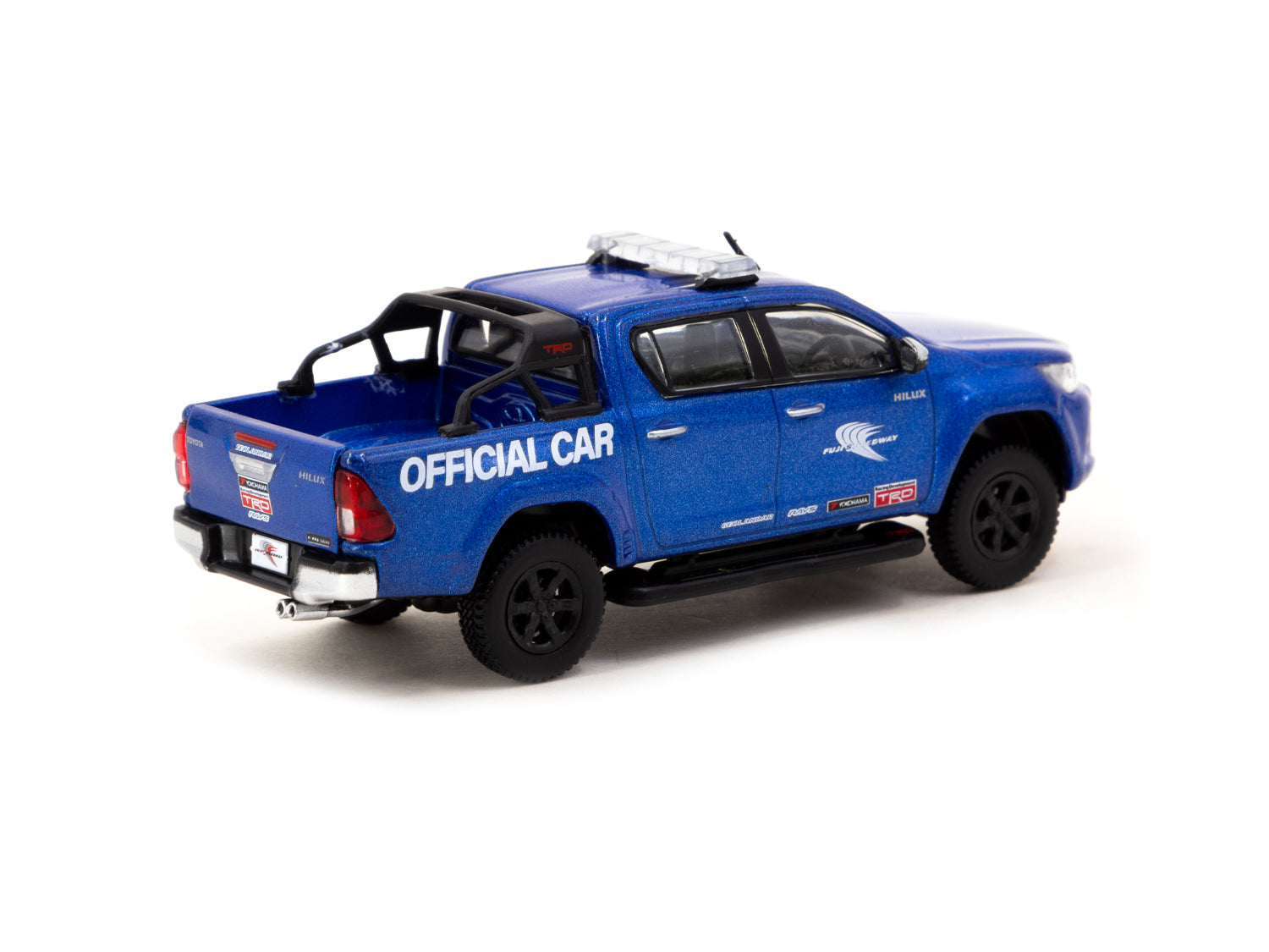 Tarmac Works 1/64 Scale Toyota Hilux Fuji Speedway Official Diecast Model Car - HOBBY64 Collection for Racing Enthusiasts & Diecast Collectors - Perfect for Display, Racing Dioramas, and Gift Giving