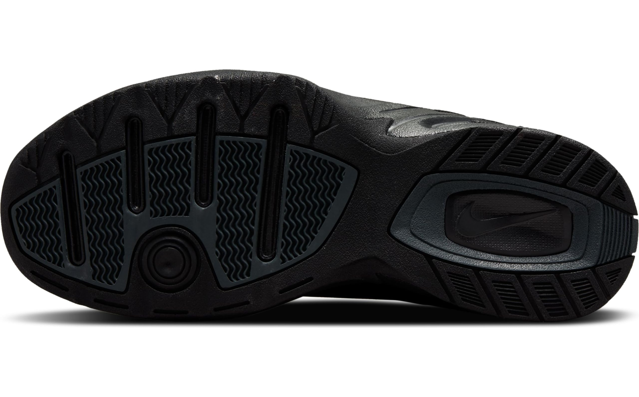 Nike Air Monarch IV 4E Wide Black Men's Running Shoes Size 10.5 - Comfortable Athletic Sneakers for Walking, Gym & Casual Wear