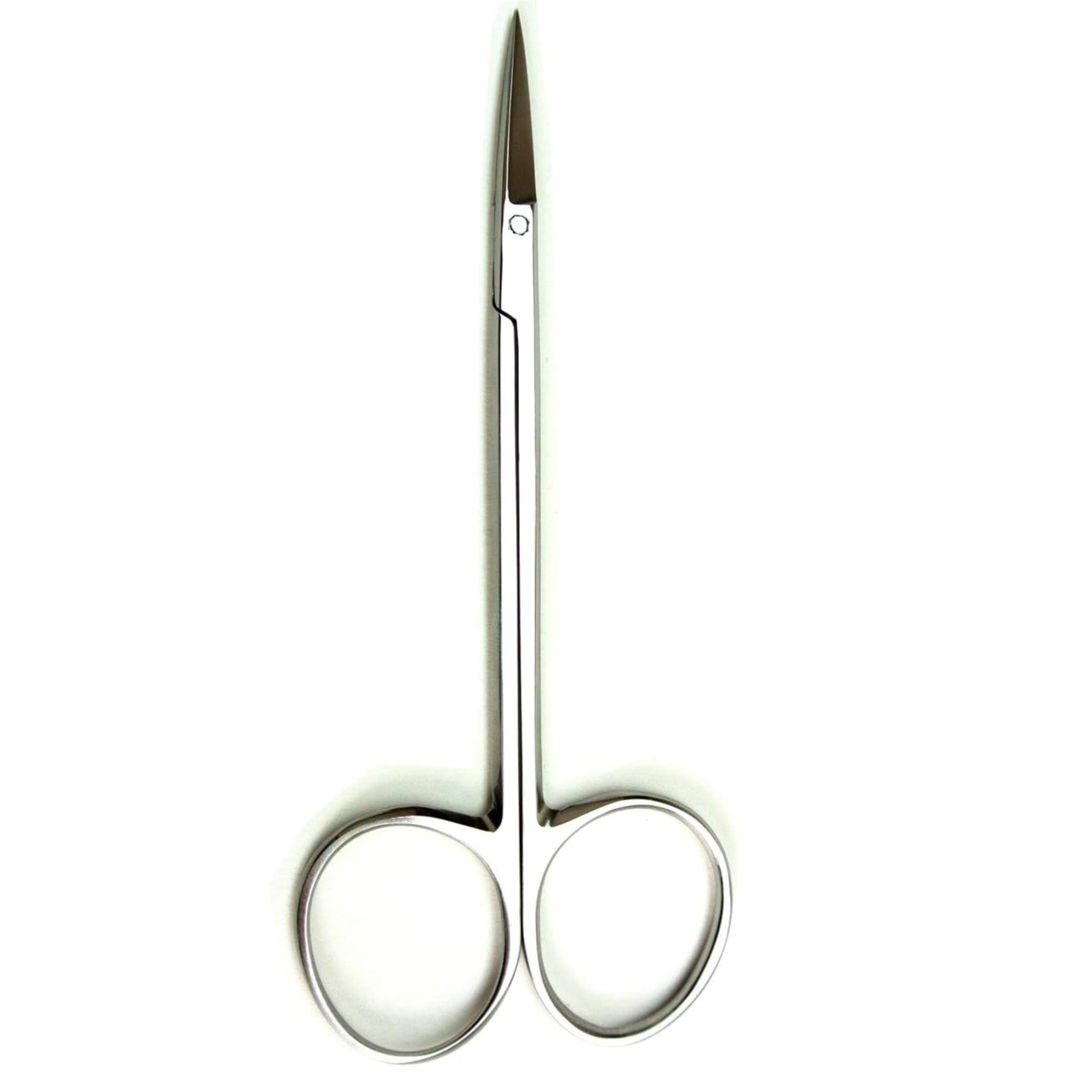 **Premium Iris Scissors - Straight Tip Sharp Dissection Scissors for Precision Cutting - Non-Slip Grip Surgical & Dental Instruments - Ideal for Medical, Crafting & Detailed Work**    **使用场景:** Perfect for ophthalmology, dentistry, crafting, embroidery, and detailed precision cutting tasks.